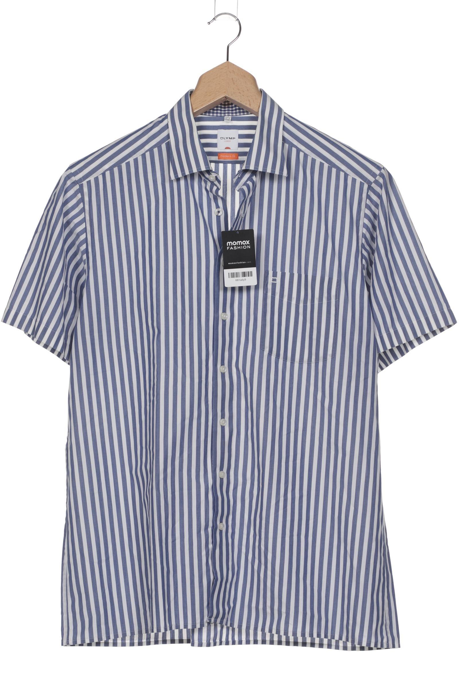 

Olymp Herren Hemd, blau, Gr. 56