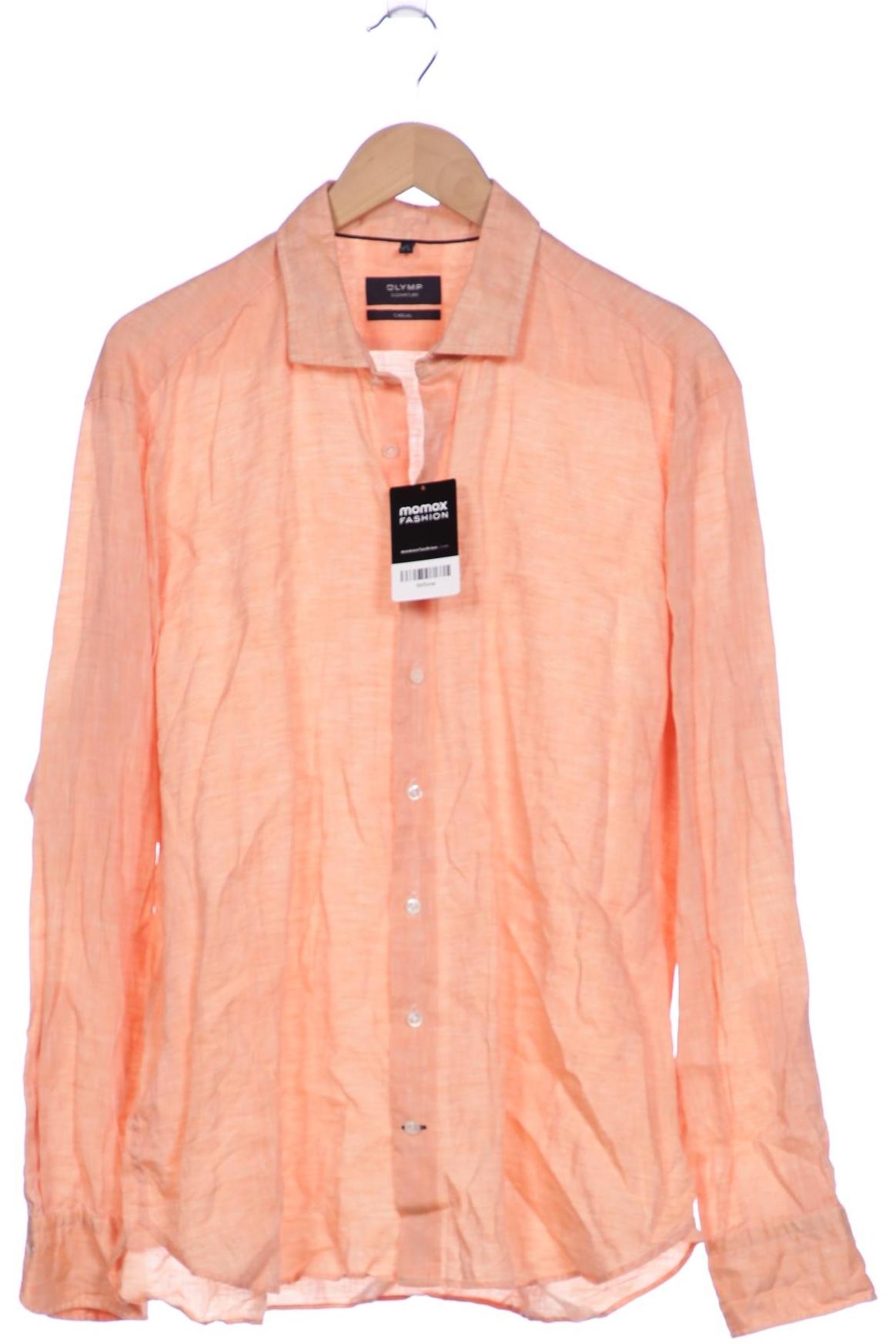 

Olymp Herren Hemd, orange, Gr. 56