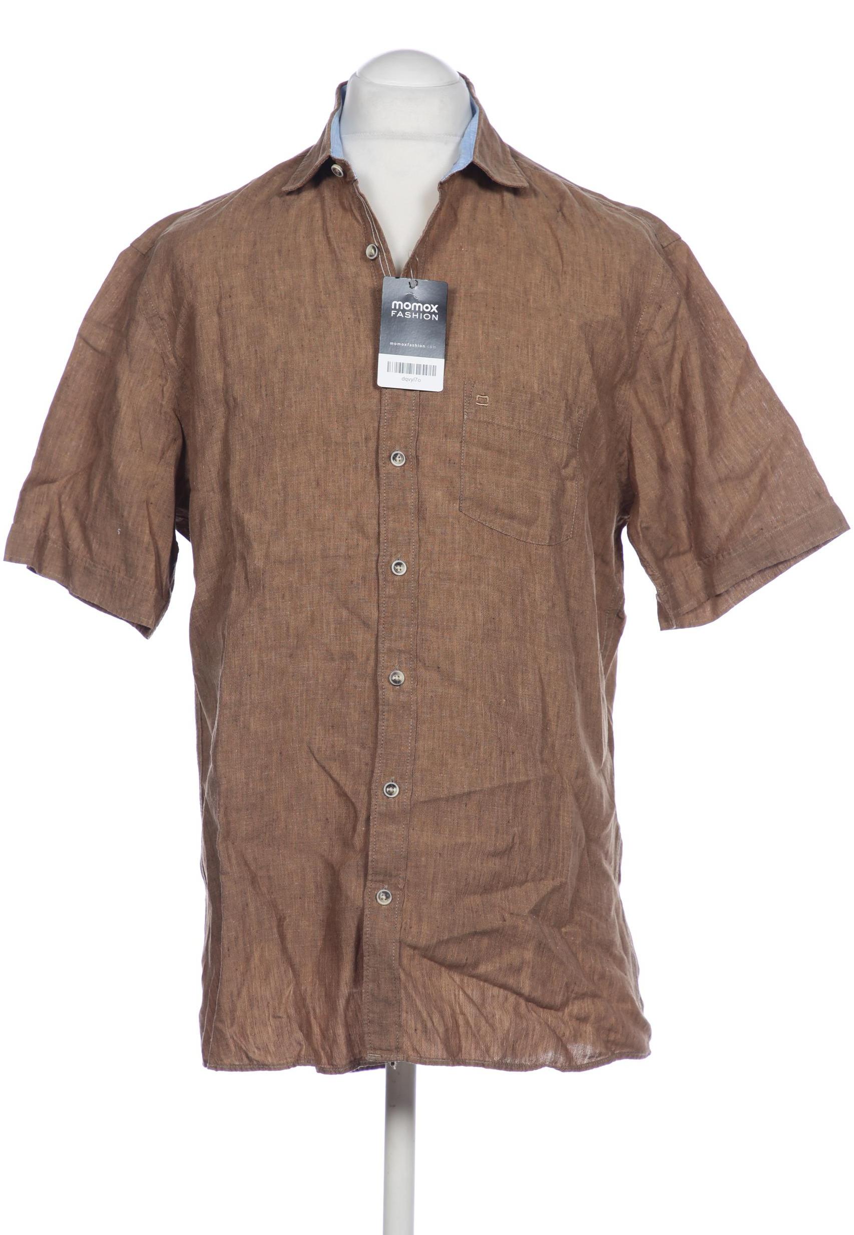 

Olymp Herren Hemd, braun, Gr. 52