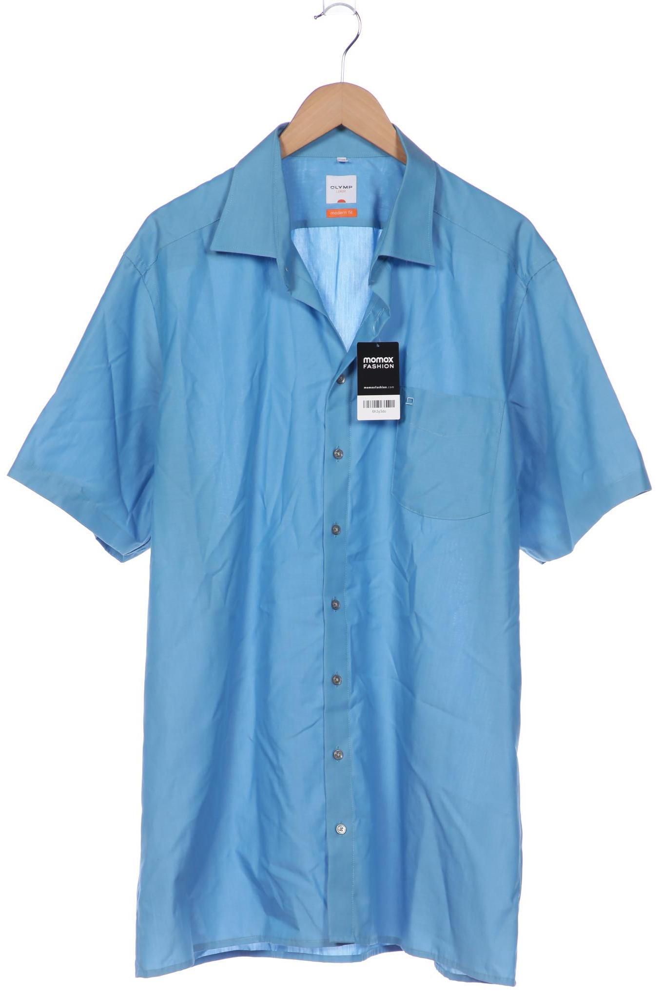 

Olymp Herren Hemd, blau