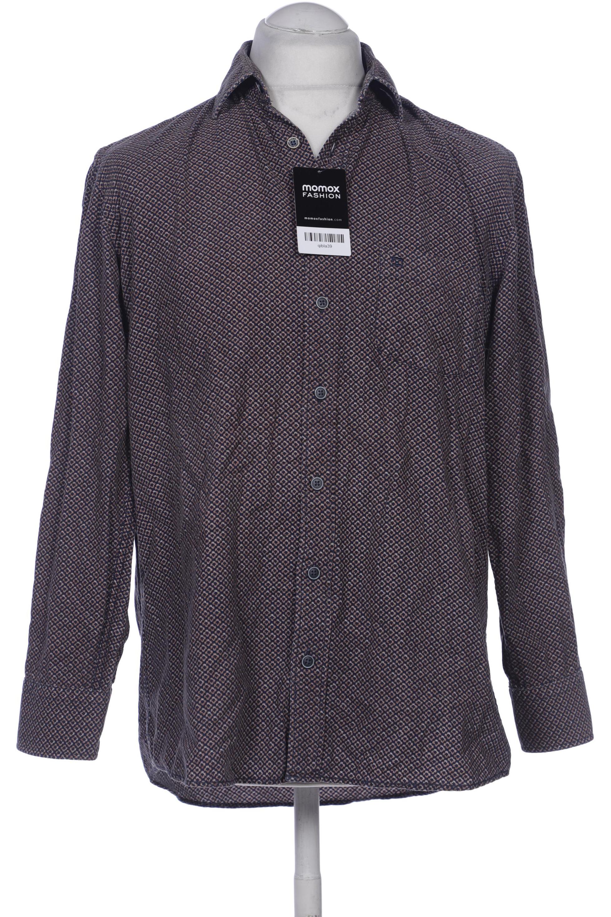 

Olymp Herren Hemd, braun, Gr. 48