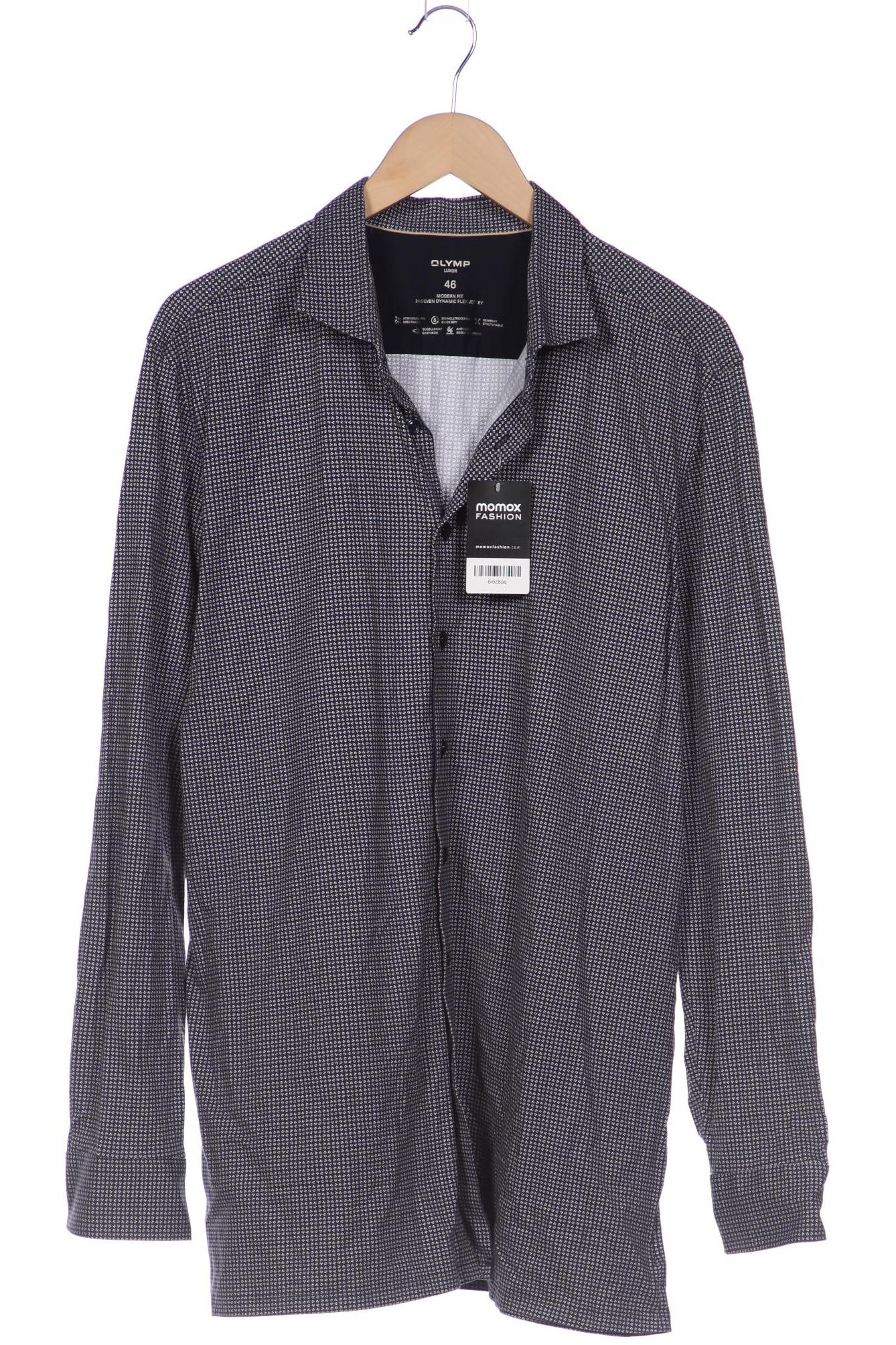 

Olymp Herren Hemd, marineblau