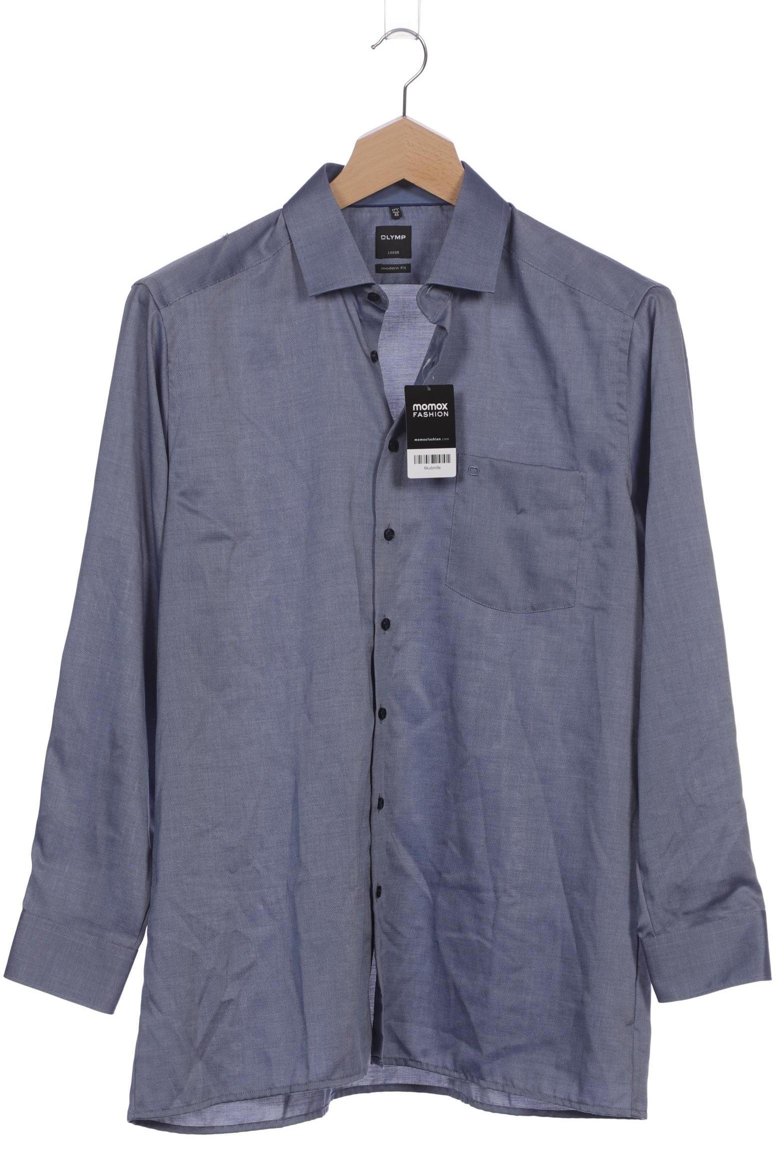 

Olymp Herren Hemd, blau, Gr. 56
