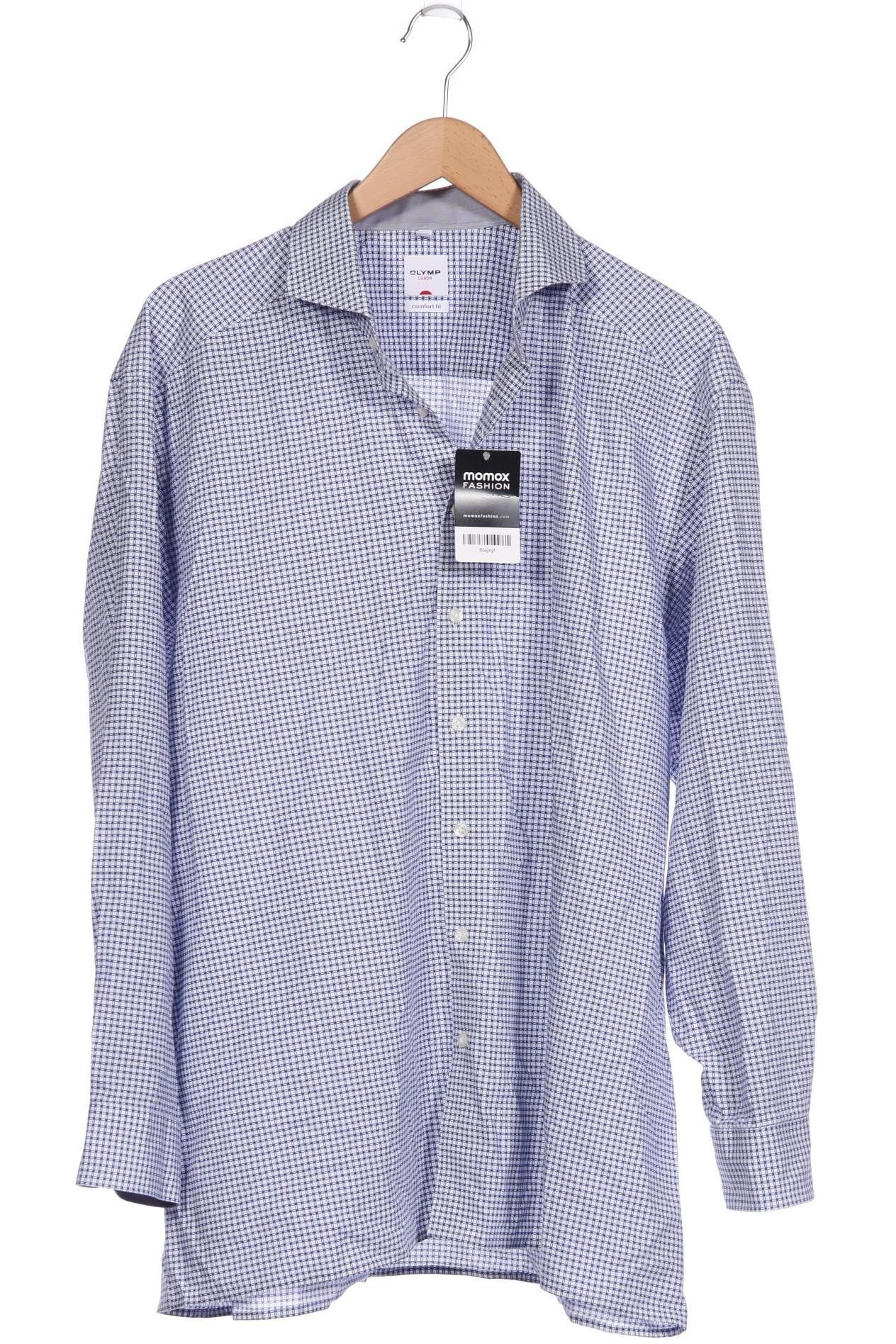 

Olymp Herren Hemd, blau