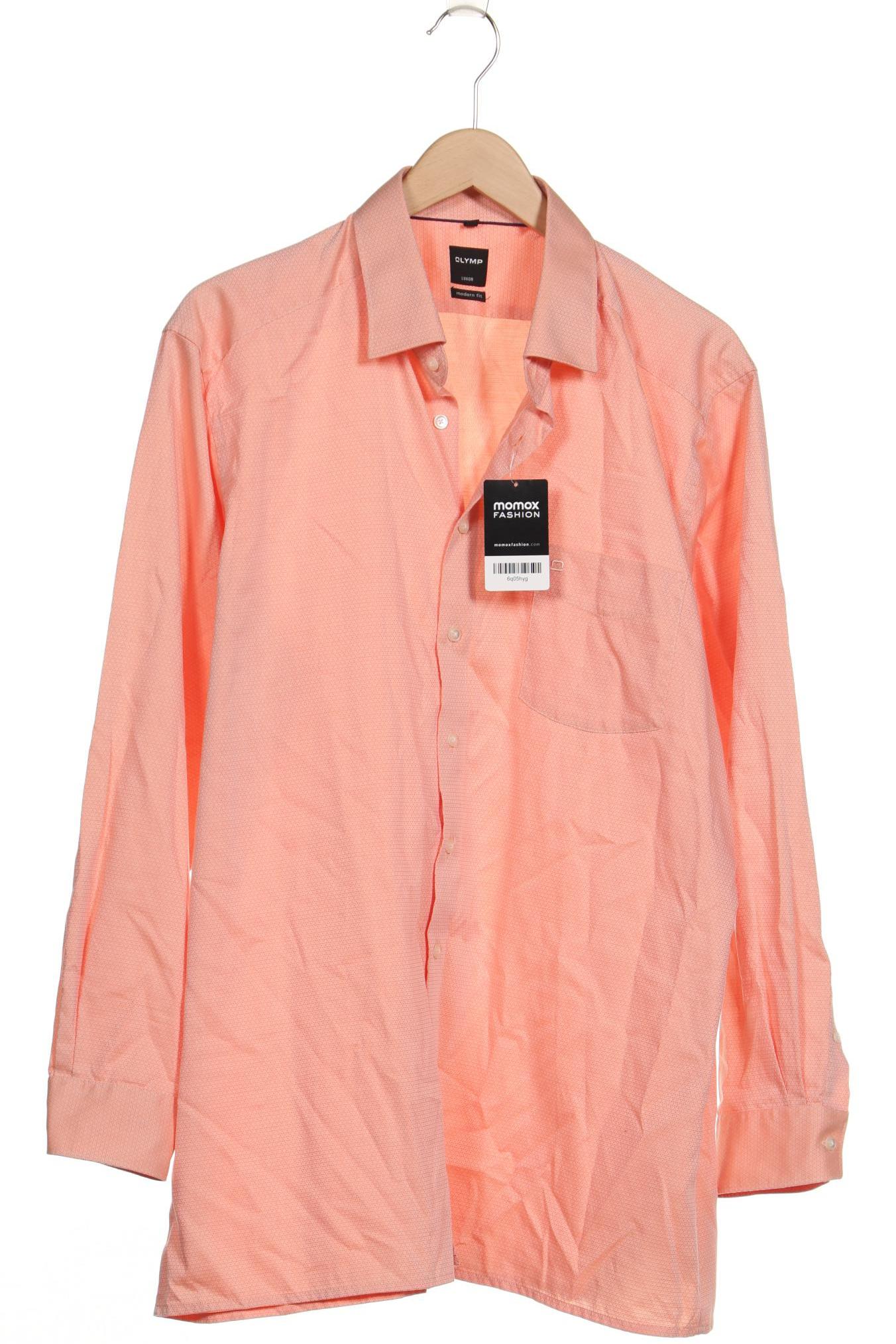 

Olymp Herren Hemd, orange, Gr. 56