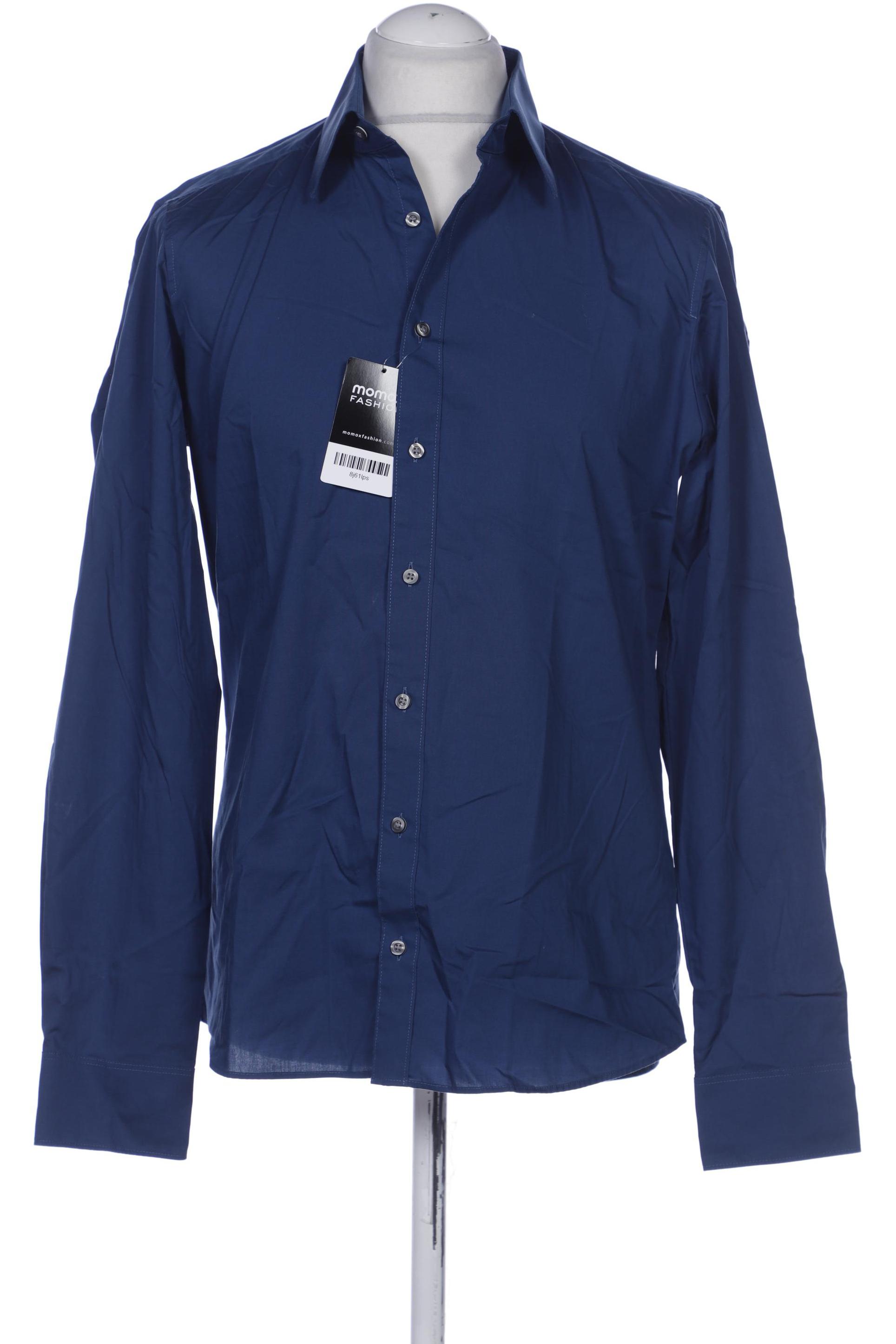 Thumbnail - Olymp Herren Hemd, blau, Gr. 52