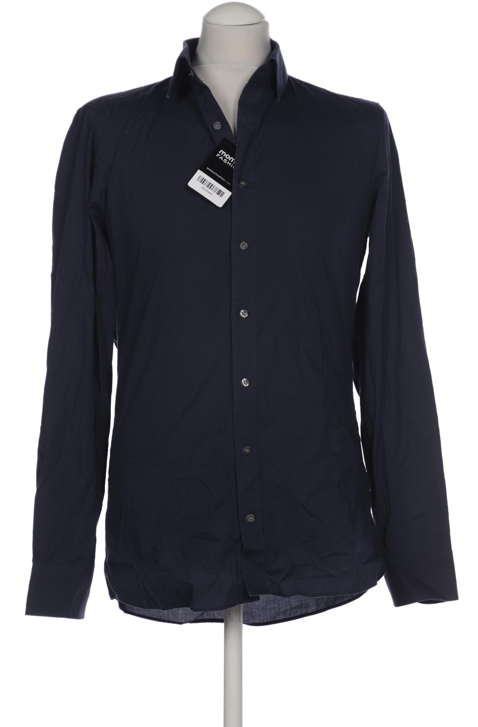 

Olymp Herren Hemd, marineblau, Gr. 50