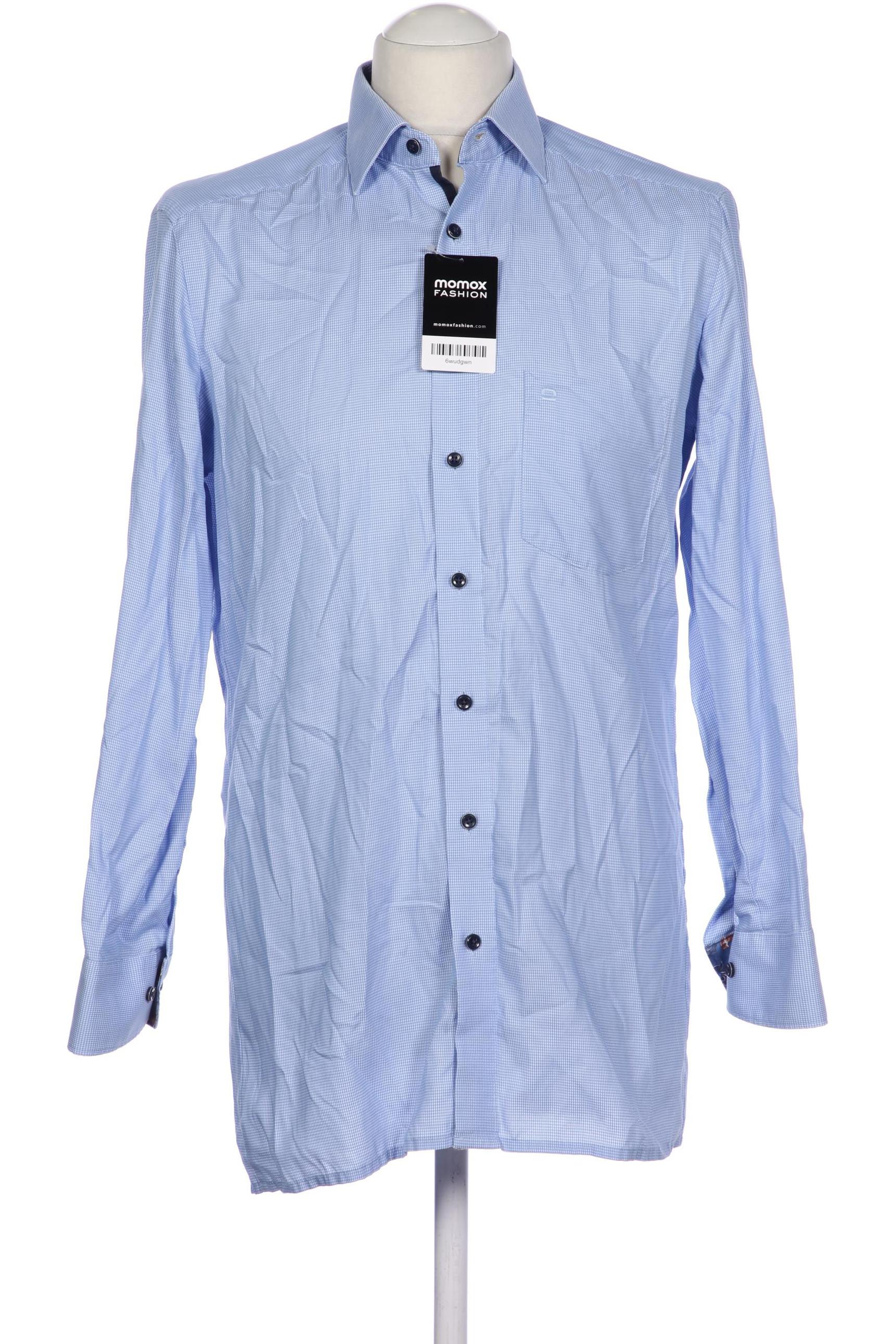 

Olymp Herren Hemd, blau