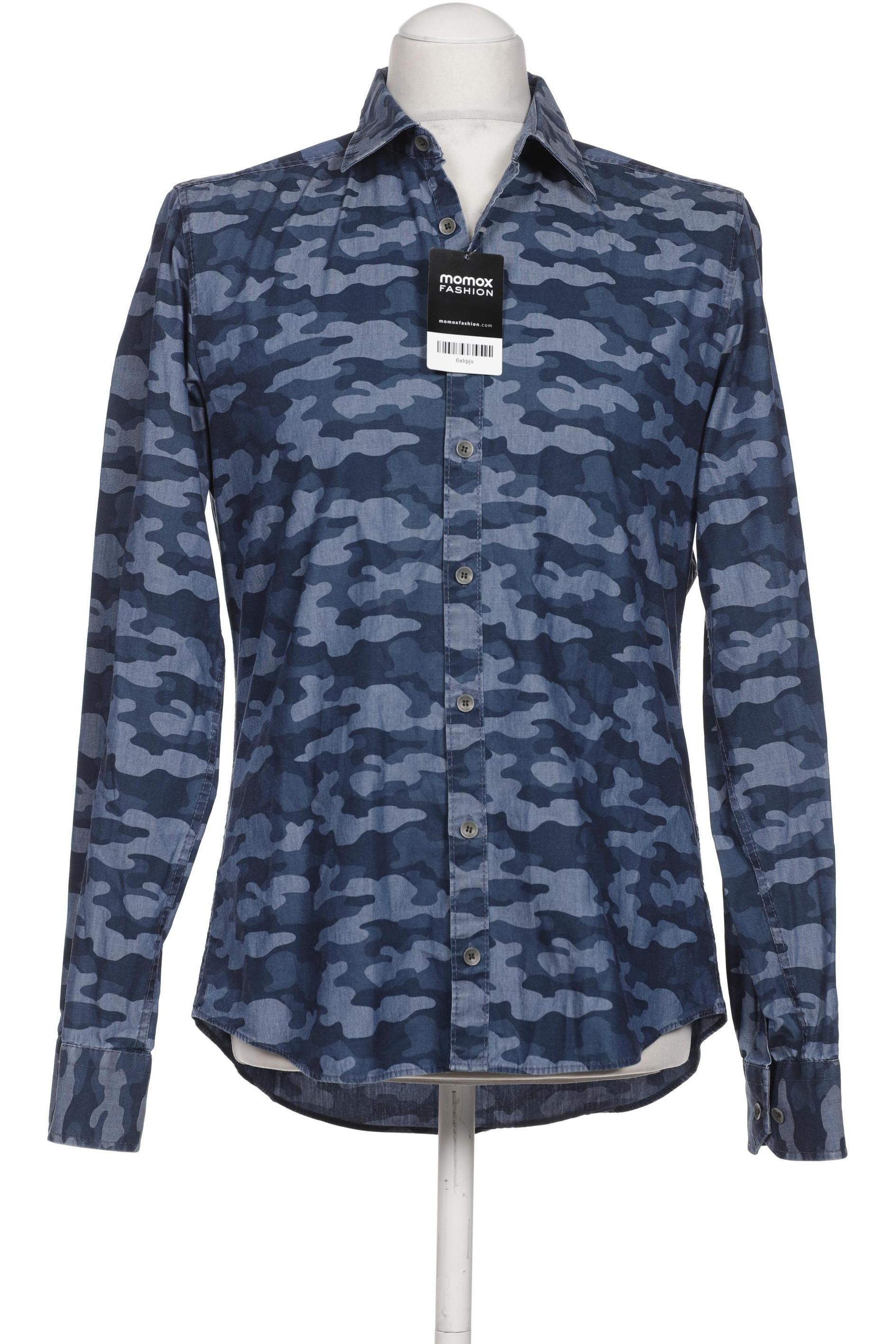 

Olymp Herren Hemd, blau