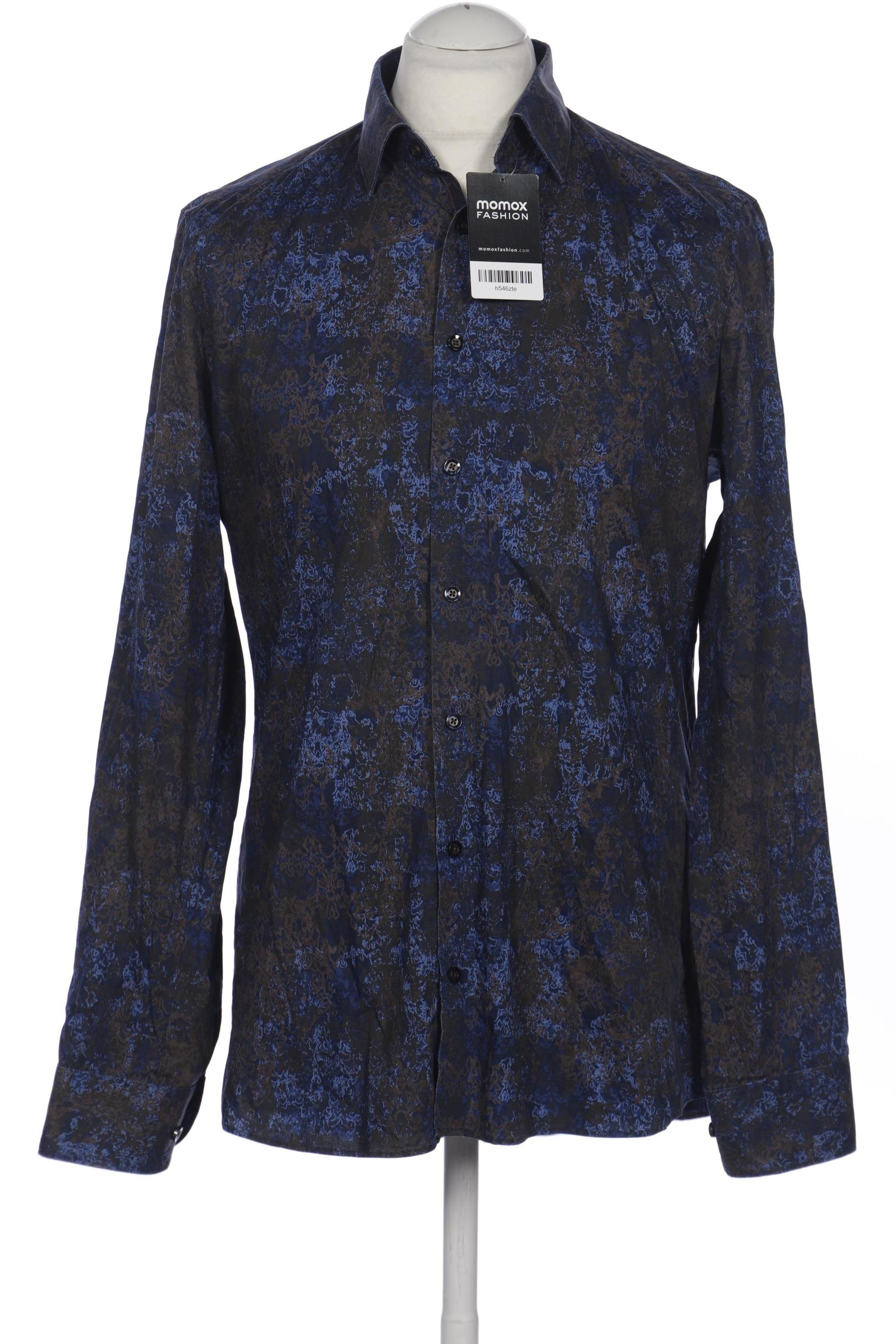 

Olymp Herren Hemd, marineblau, Gr. 52