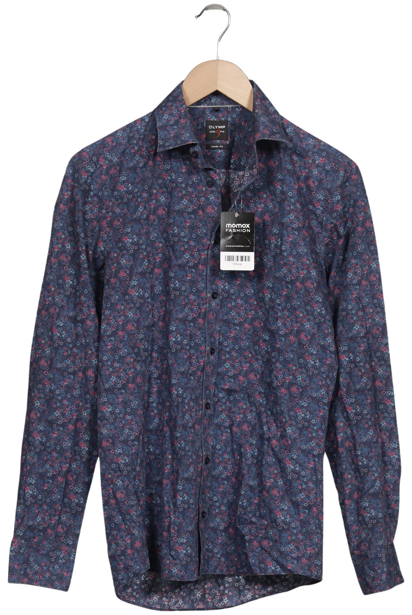 

Olymp Herren Hemd, marineblau, Gr. 46