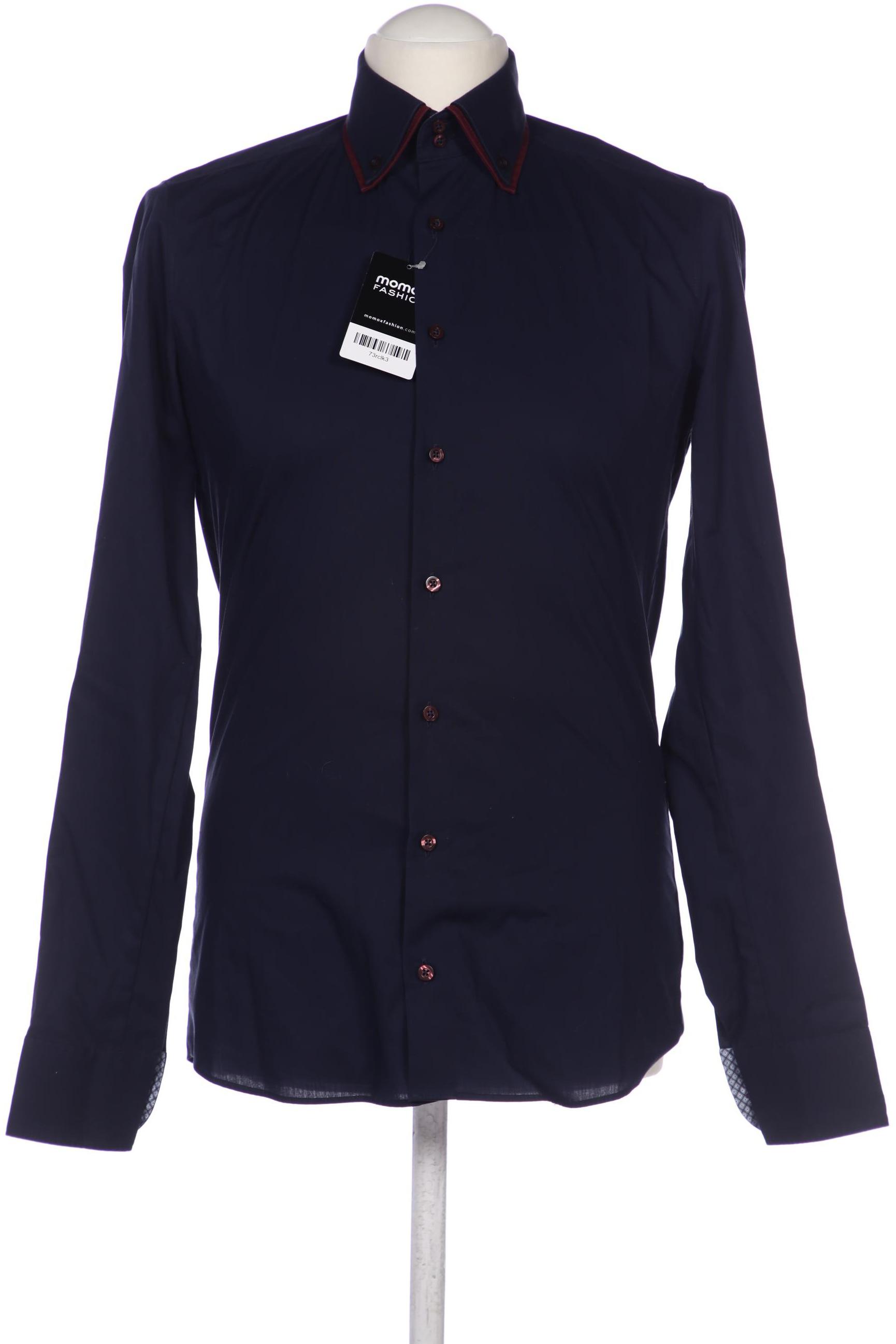 

Olymp Herren Hemd, marineblau