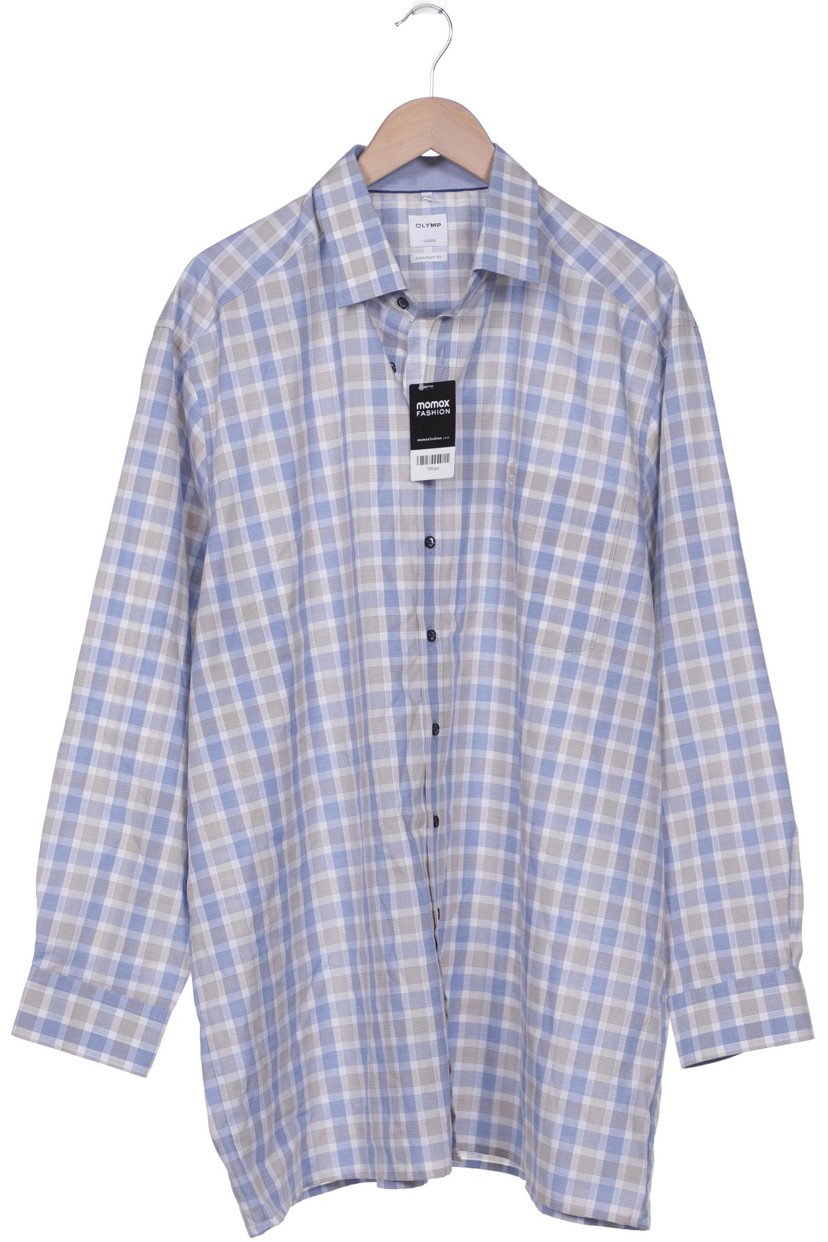 

Olymp Herren Hemd, blau