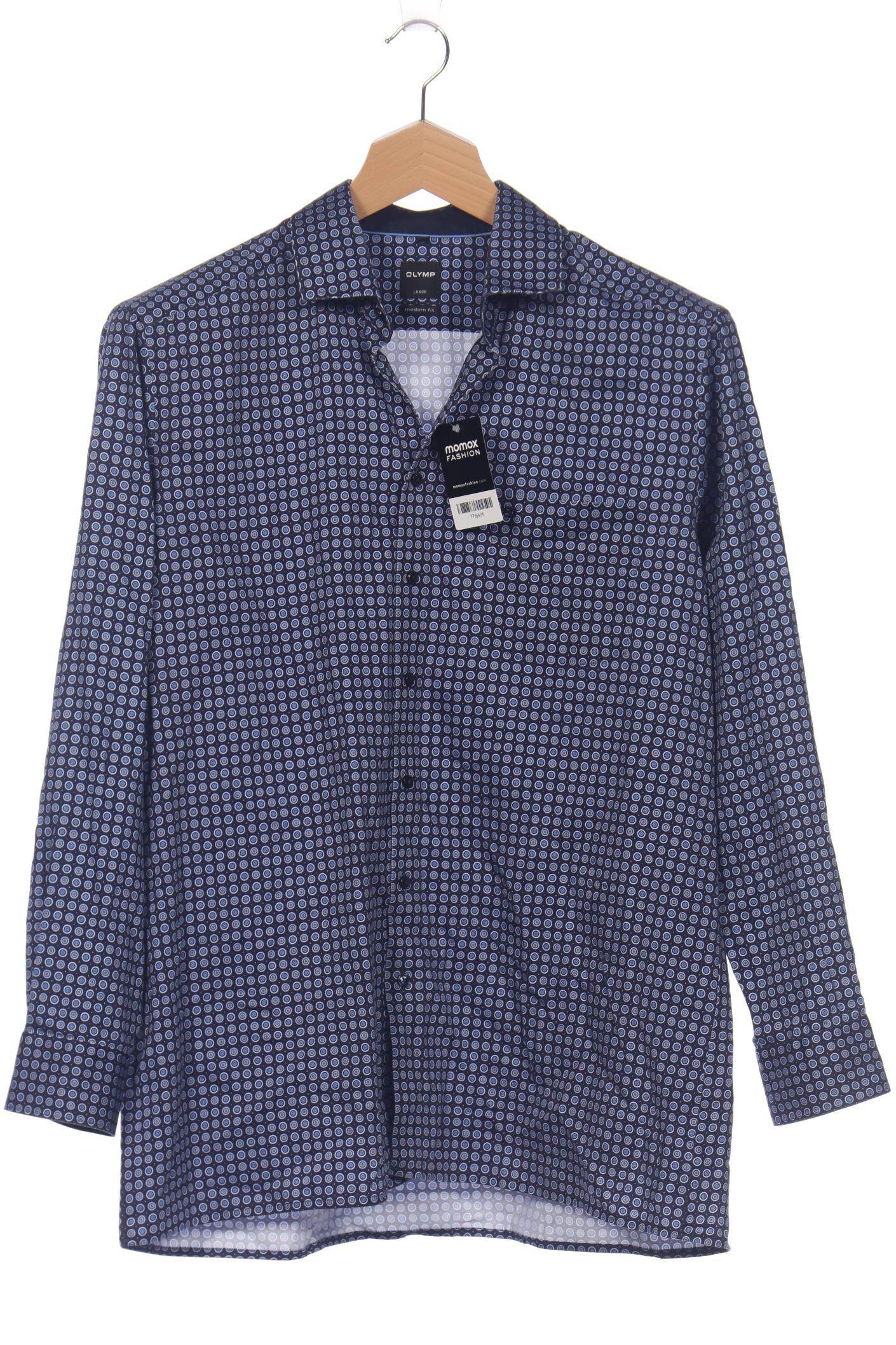 

Olymp Herren Hemd, marineblau, Gr. 56