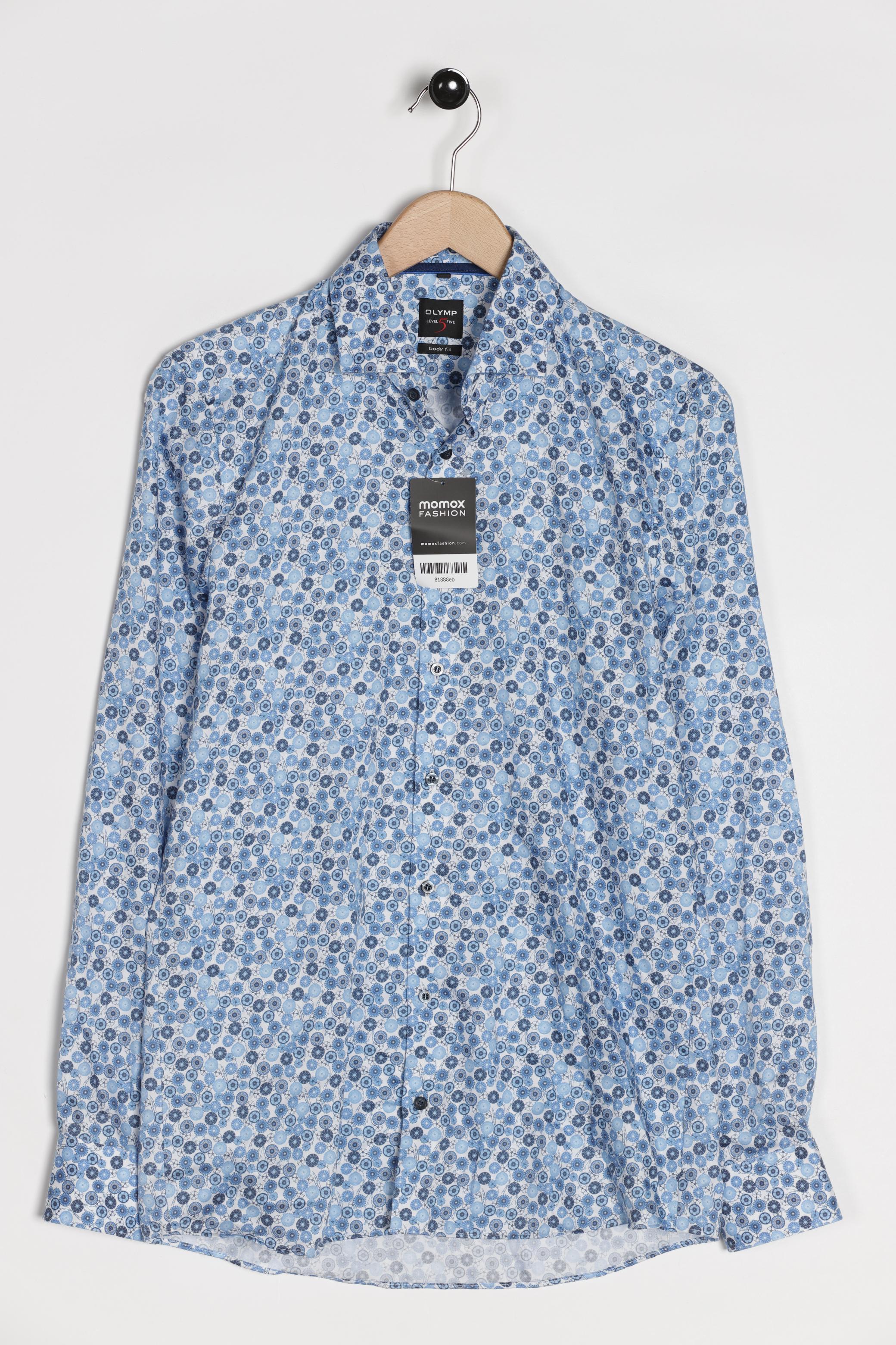 

Olymp Herren Hemd, blau, Gr. 50