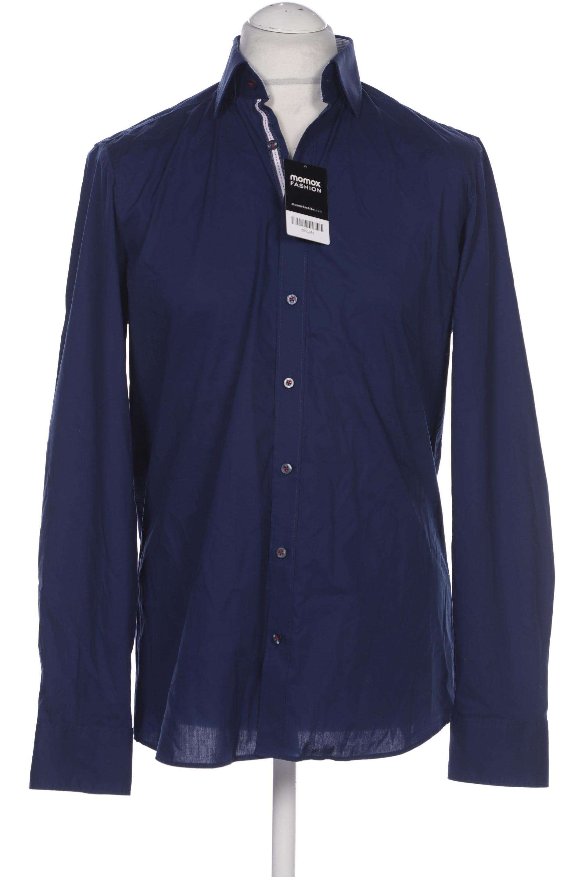 

Olymp Herren Hemd, marineblau, Gr. 52