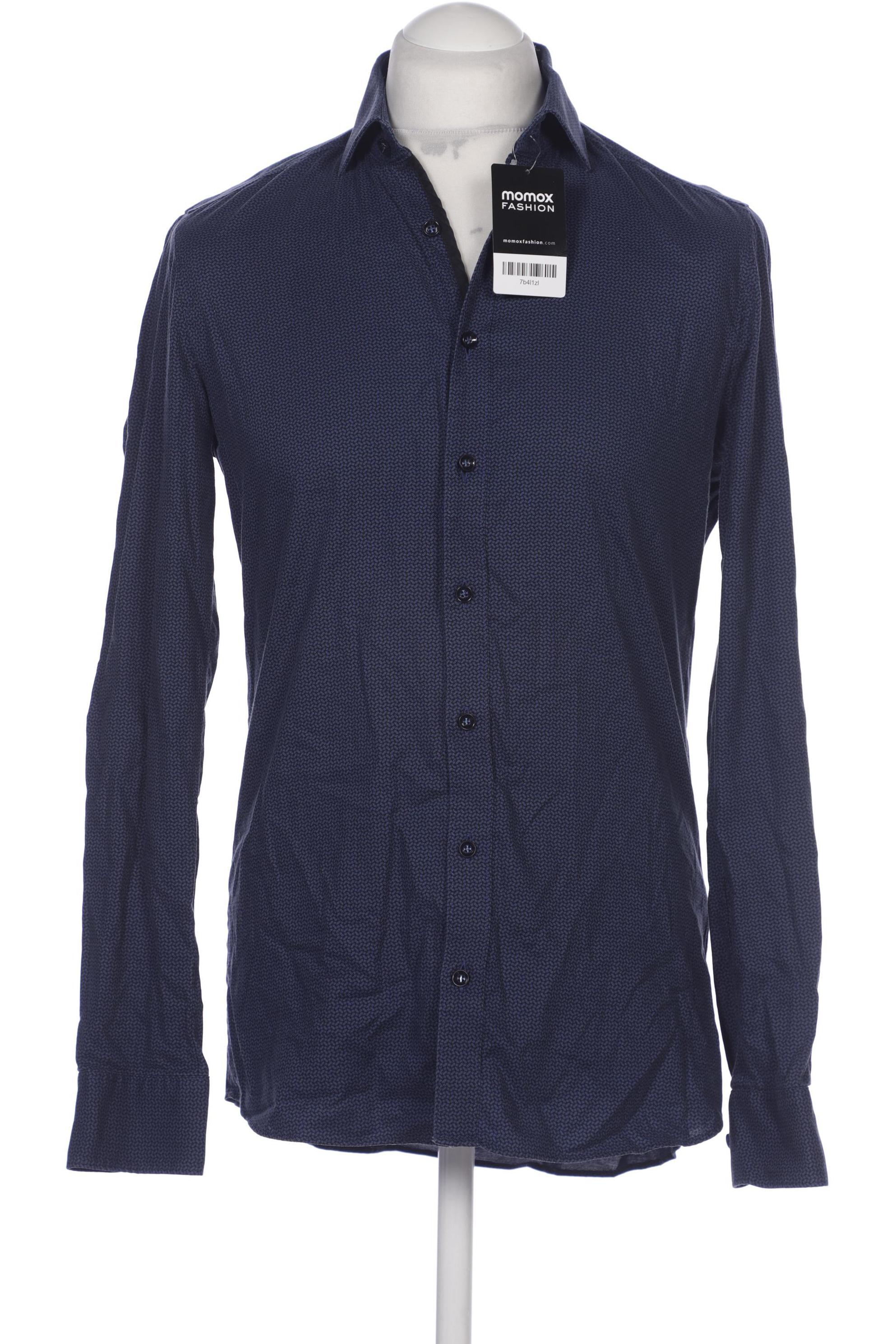 

Olymp Herren Hemd, marineblau, Gr. 50