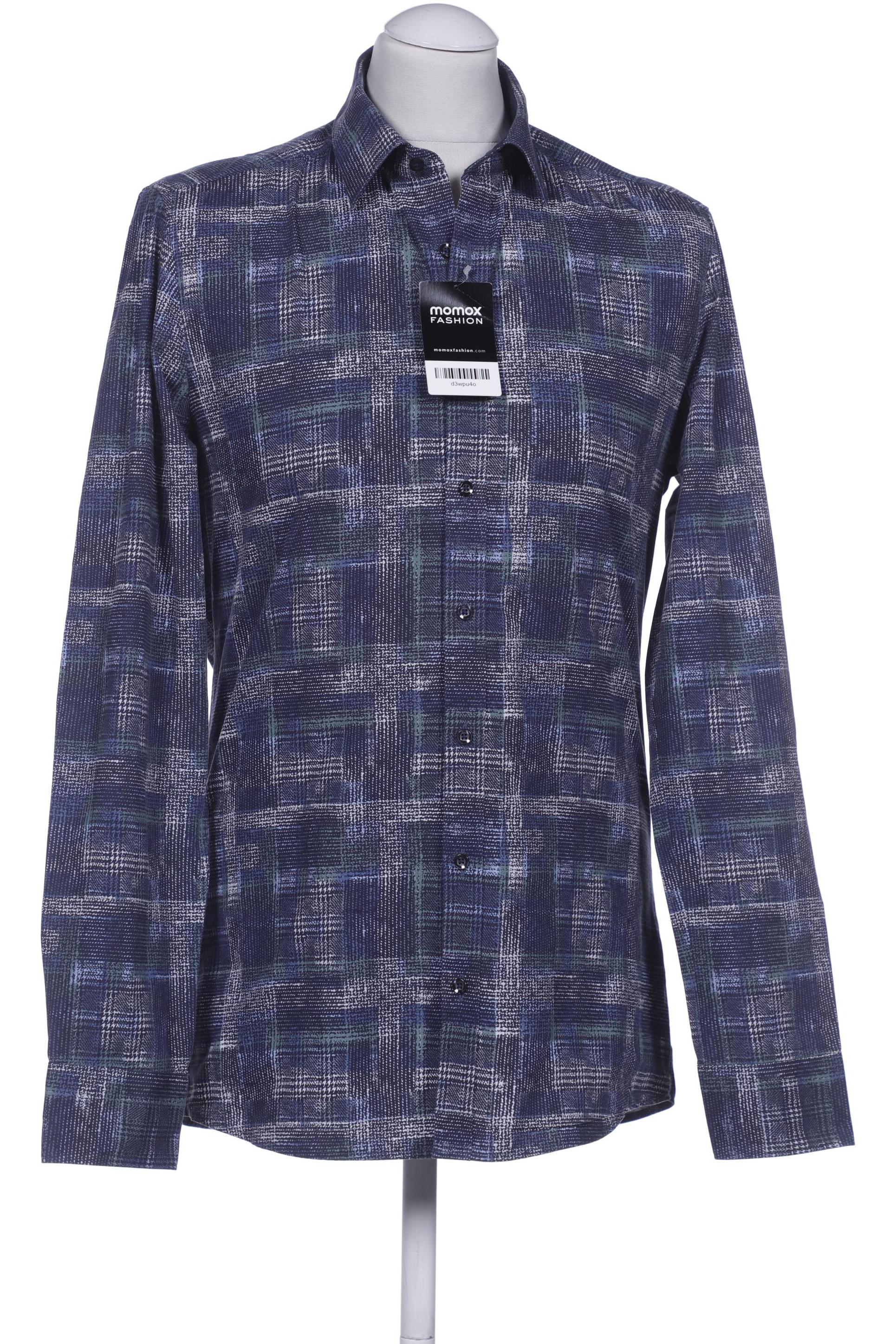 

Olymp Herren Hemd, blau, Gr. 50