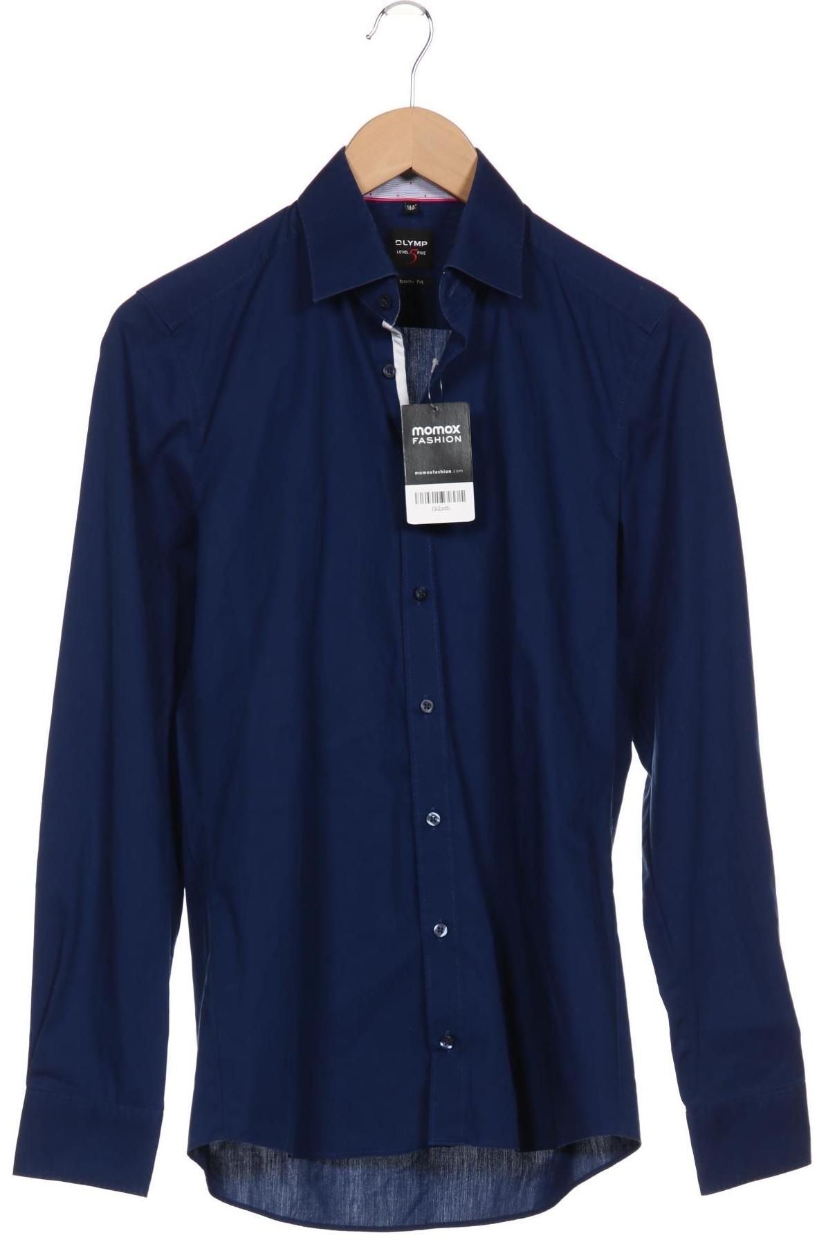 

Olymp Herren Hemd, marineblau, Gr. 44