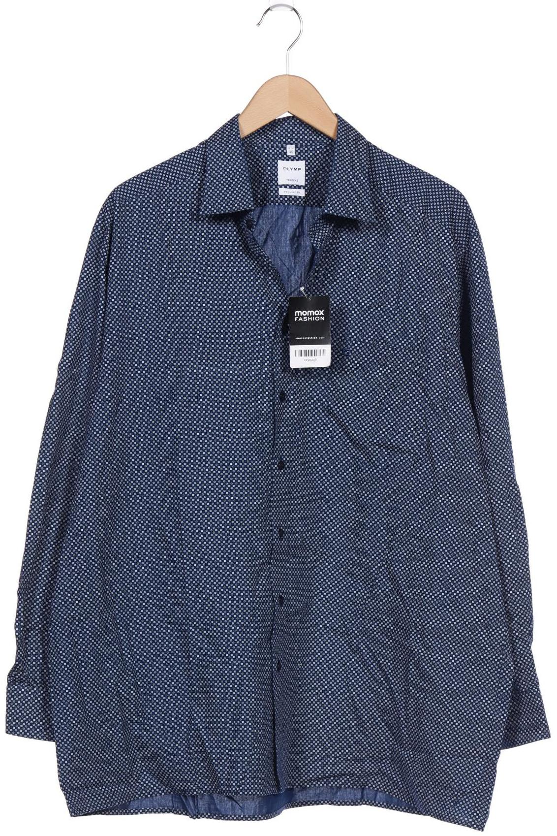 

Olymp Herren Hemd, marineblau