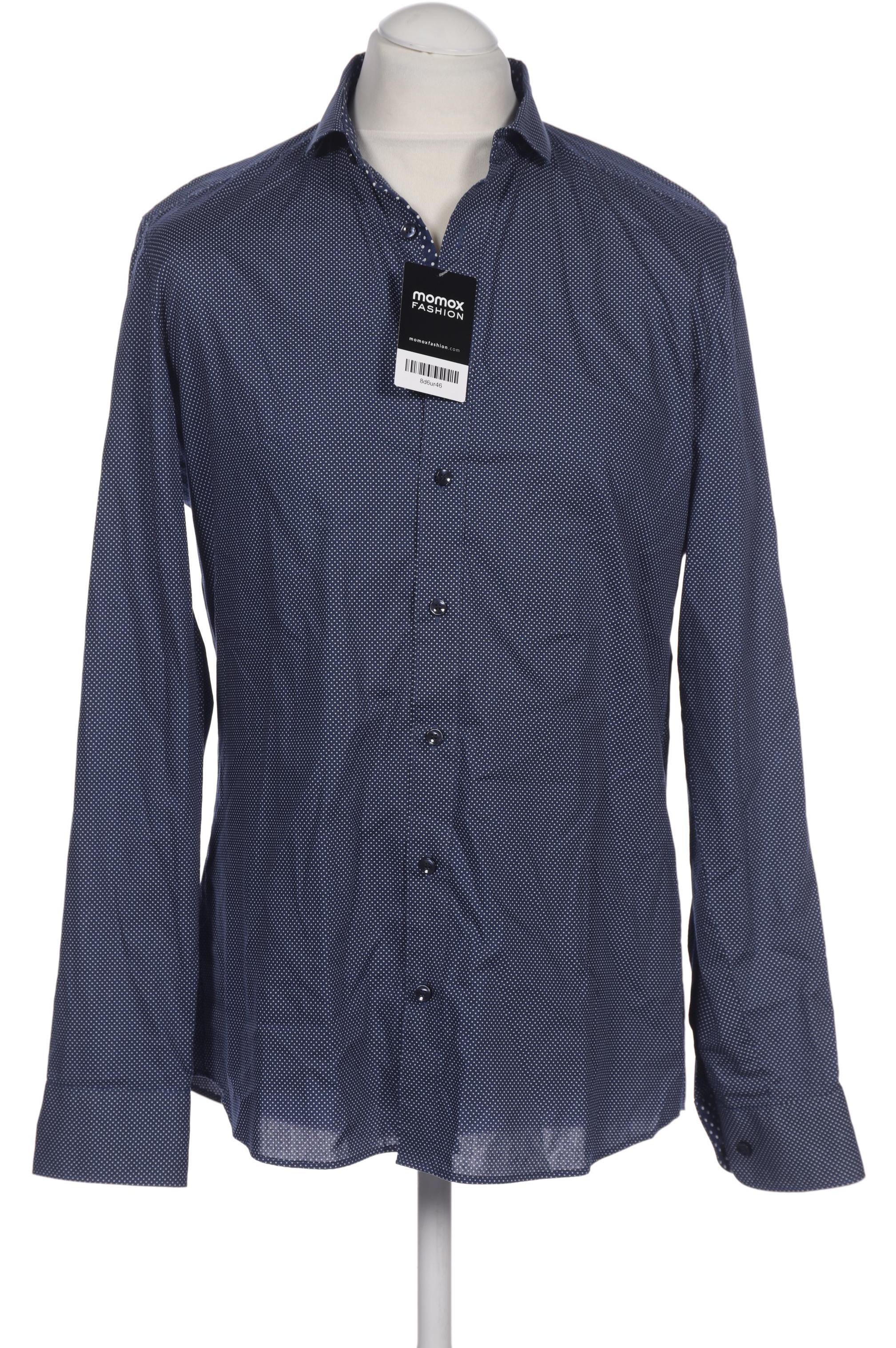 

Olymp Herren Hemd, marineblau, Gr. 52