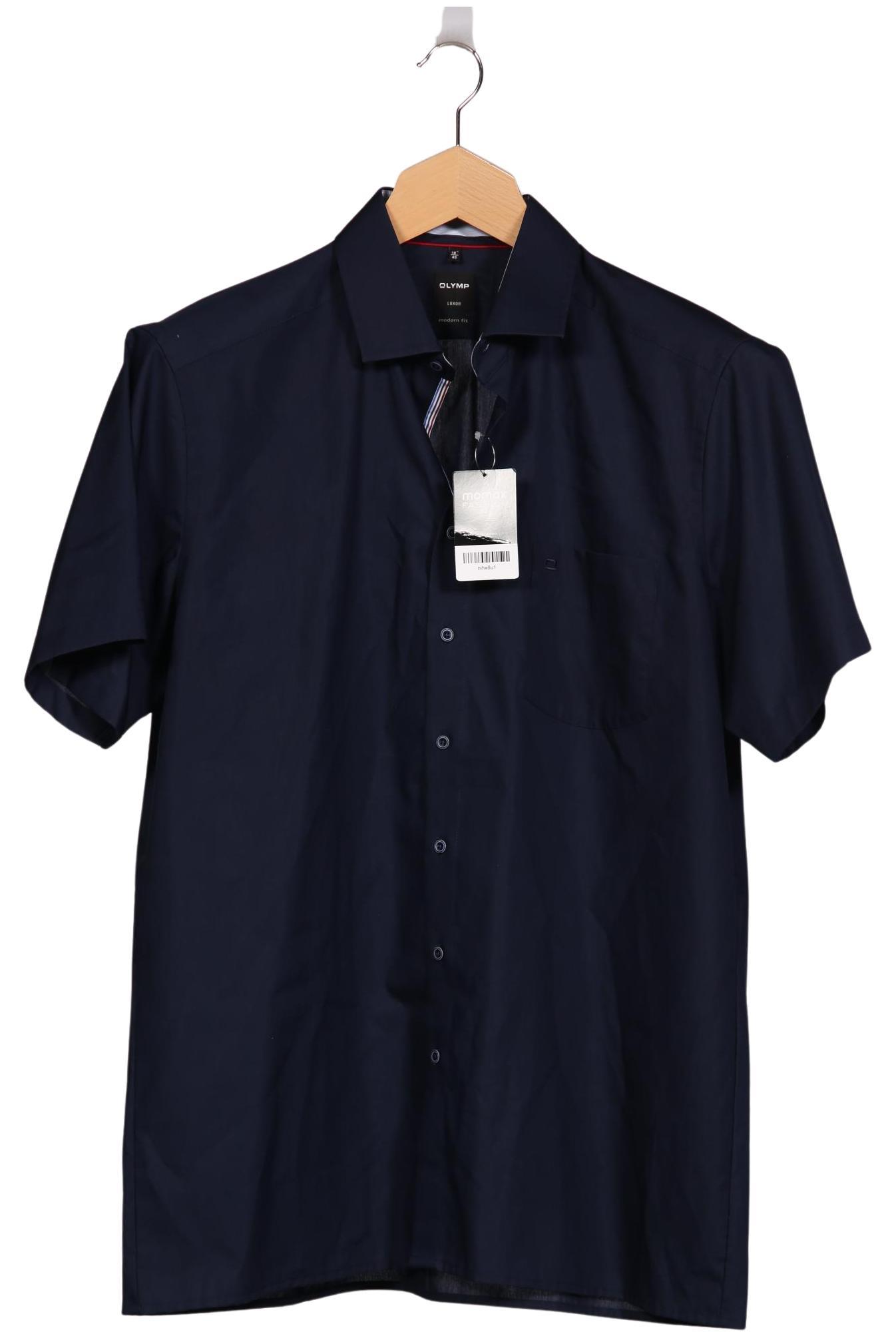 

Olymp Herren Hemd, marineblau, Gr. 56