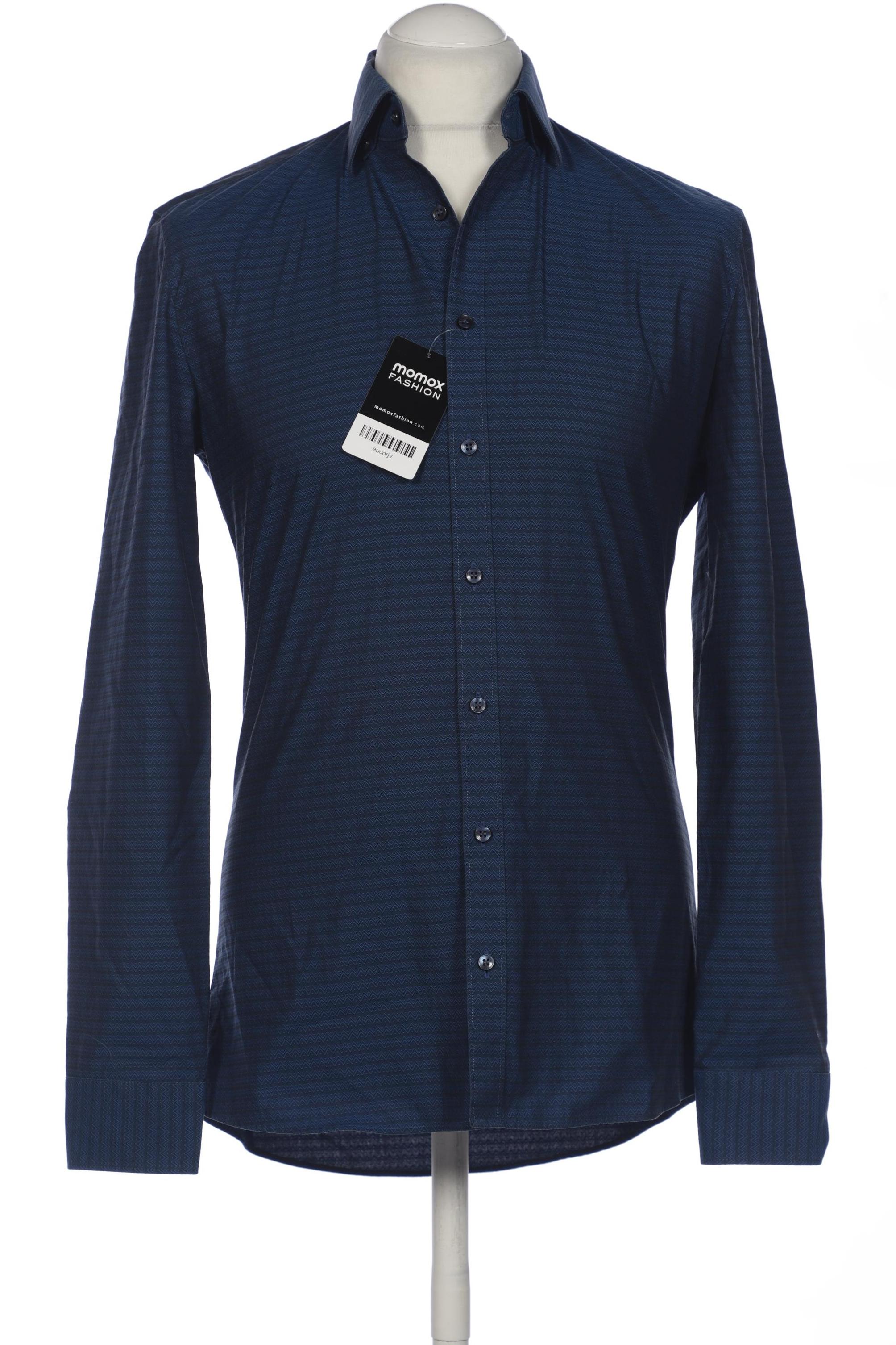 

Olymp Herren Hemd, marineblau, Gr. 50