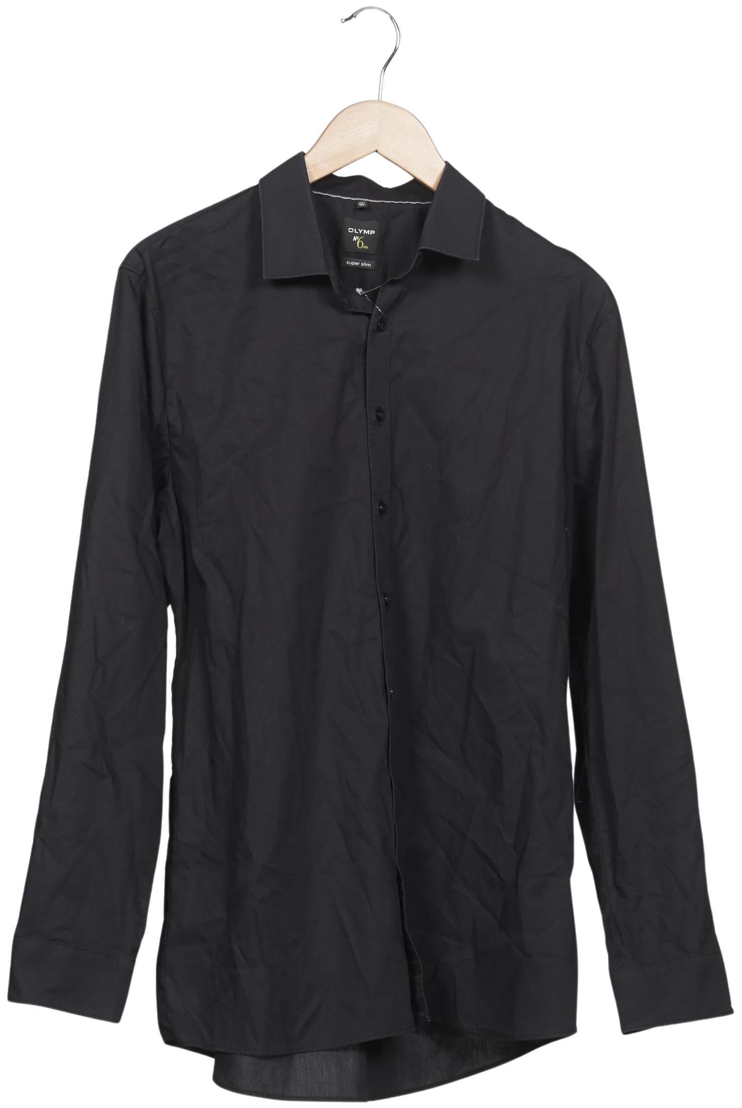 

Olymp Herren Hemd, schwarz, Gr. 54