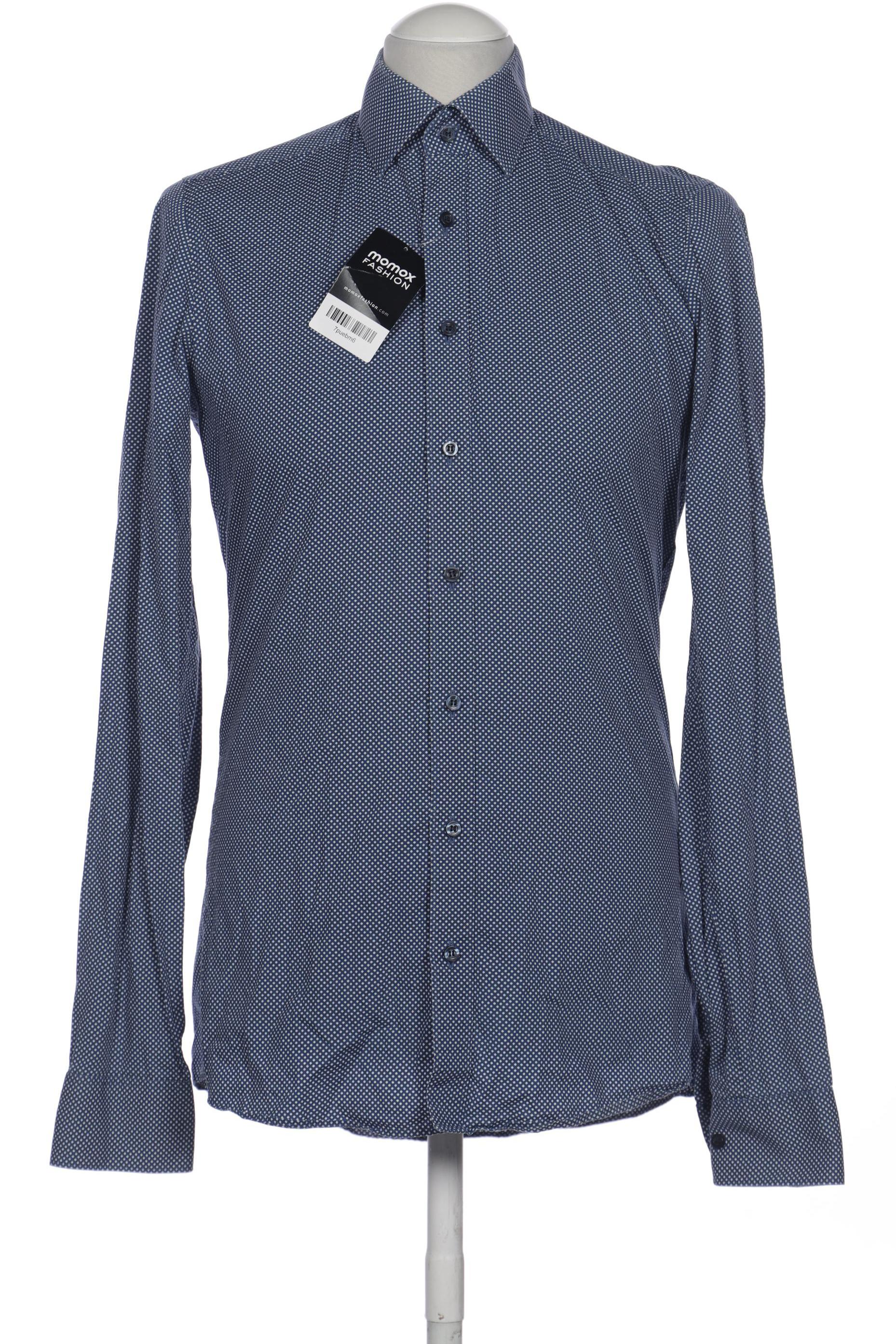 

Olymp Herren Hemd, blau