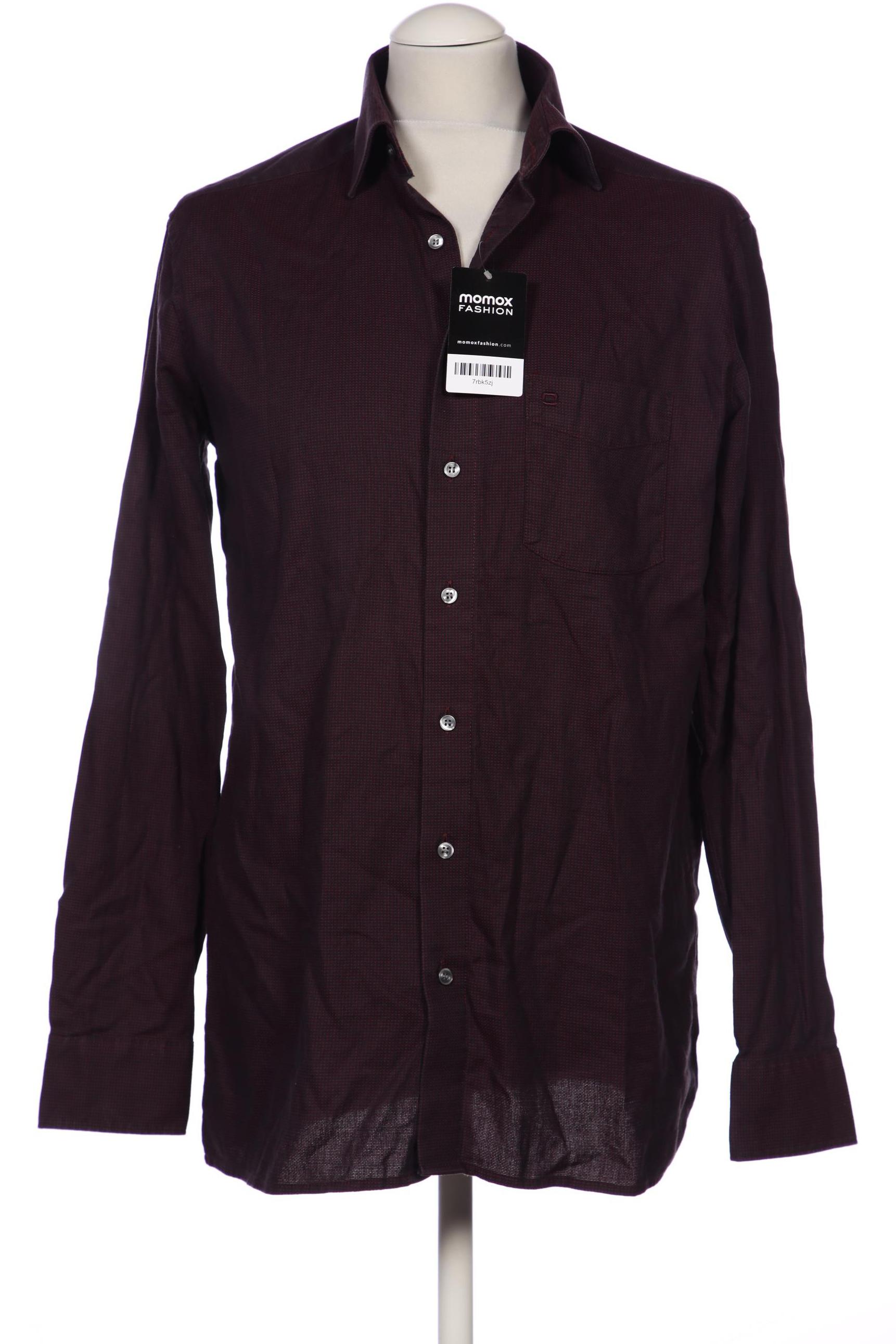 

Olymp Herren Hemd, bordeaux, Gr. 50