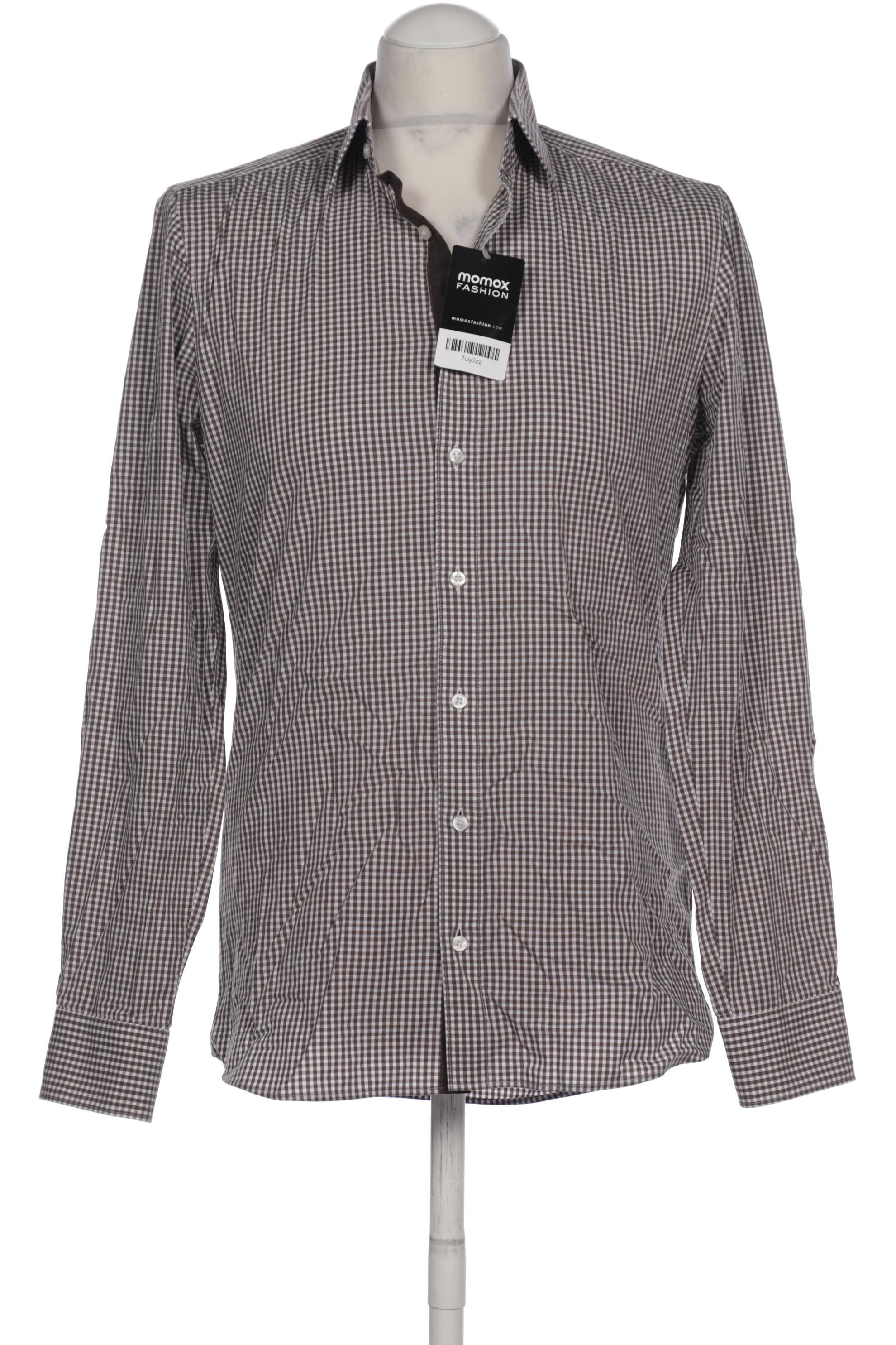 

Olymp Herren Hemd, braun, Gr. 50