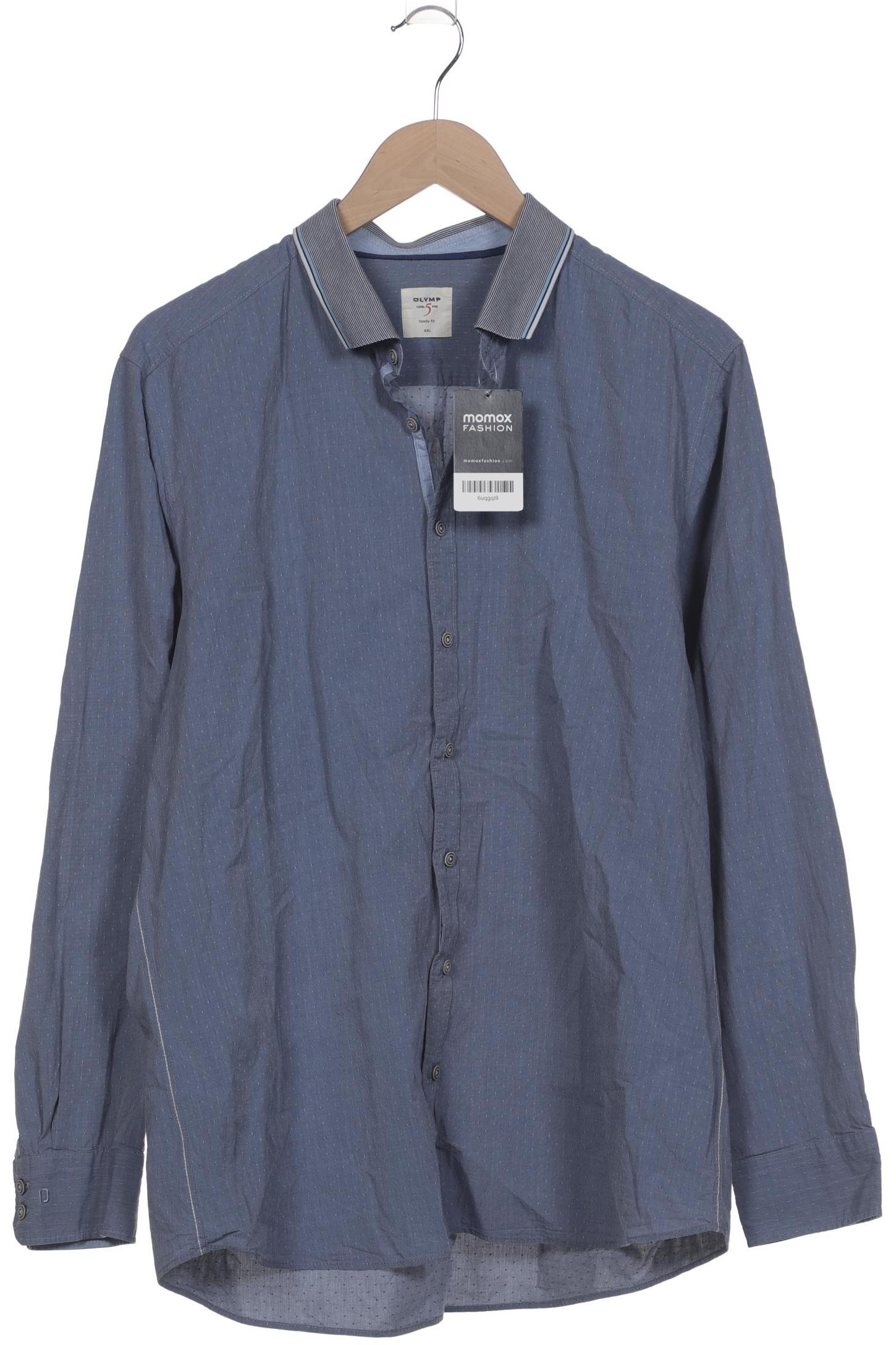 

Olymp Herren Hemd, blau, Gr. 56