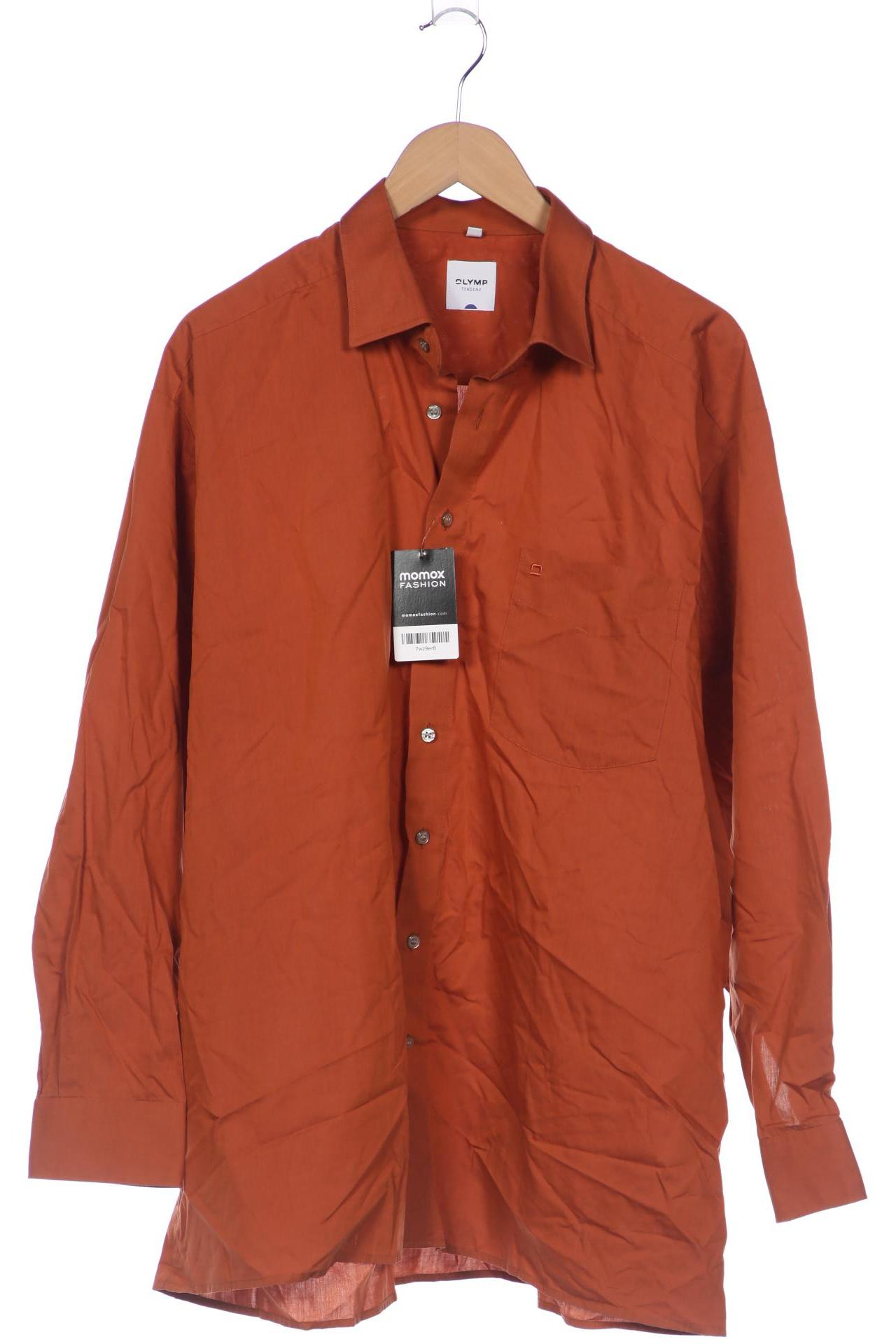 

Olymp Herren Hemd, orange, Gr. 46