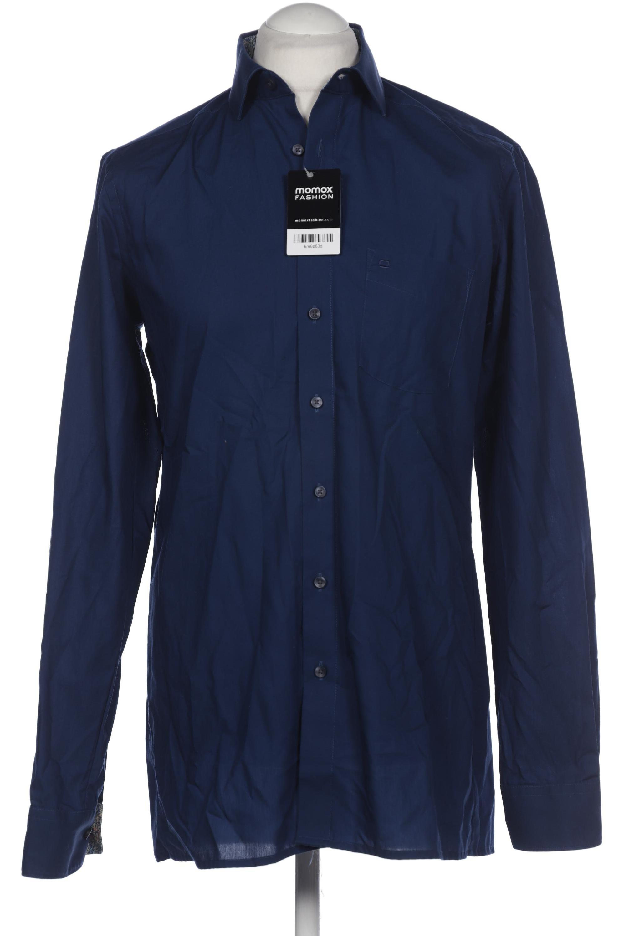 

Olymp Herren Hemd, marineblau, Gr. 50