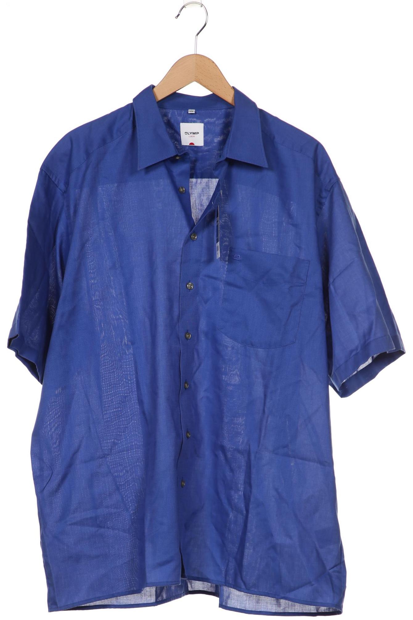 

Olymp Herren Hemd, blau