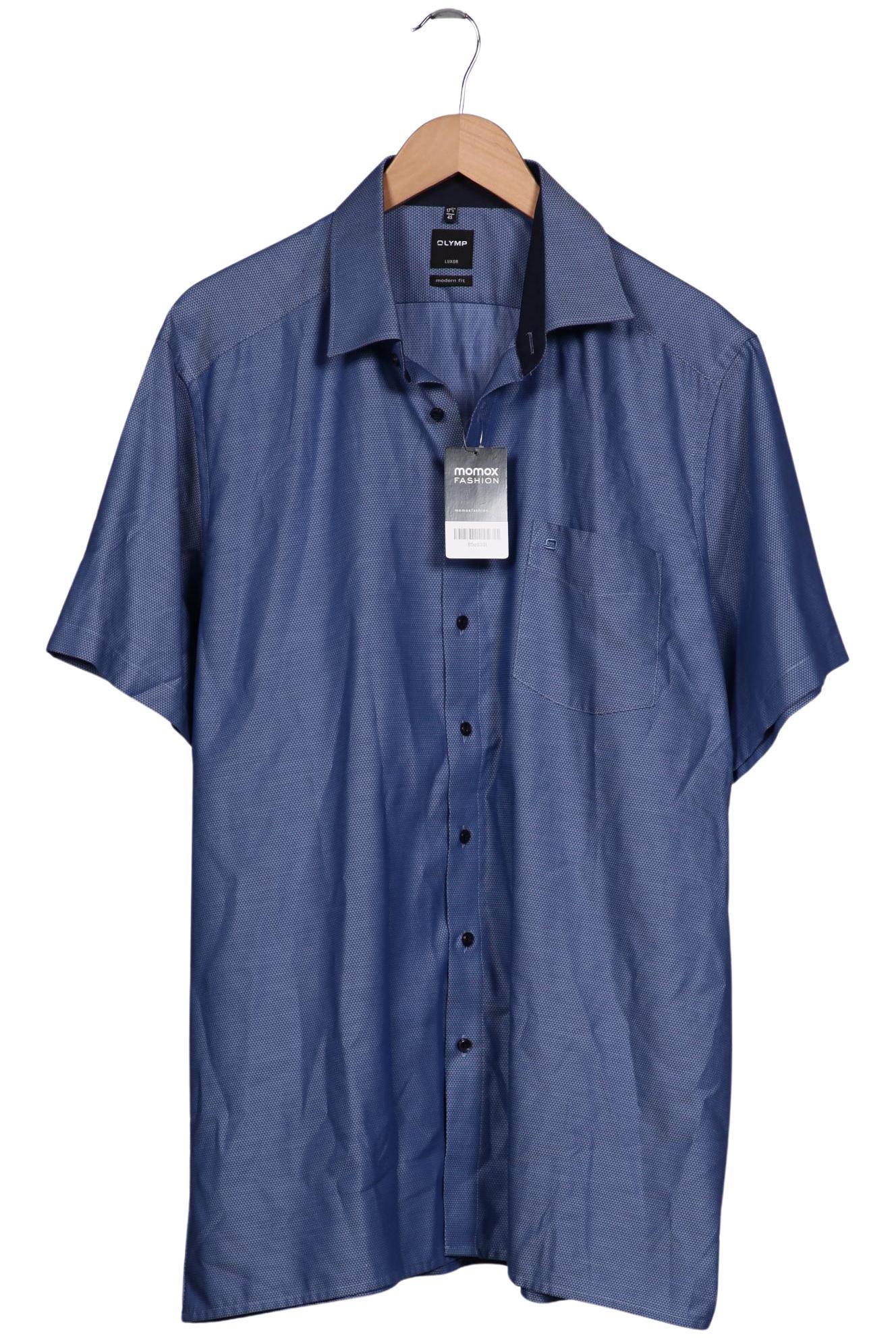 

Olymp Herren Hemd, blau, Gr. 56