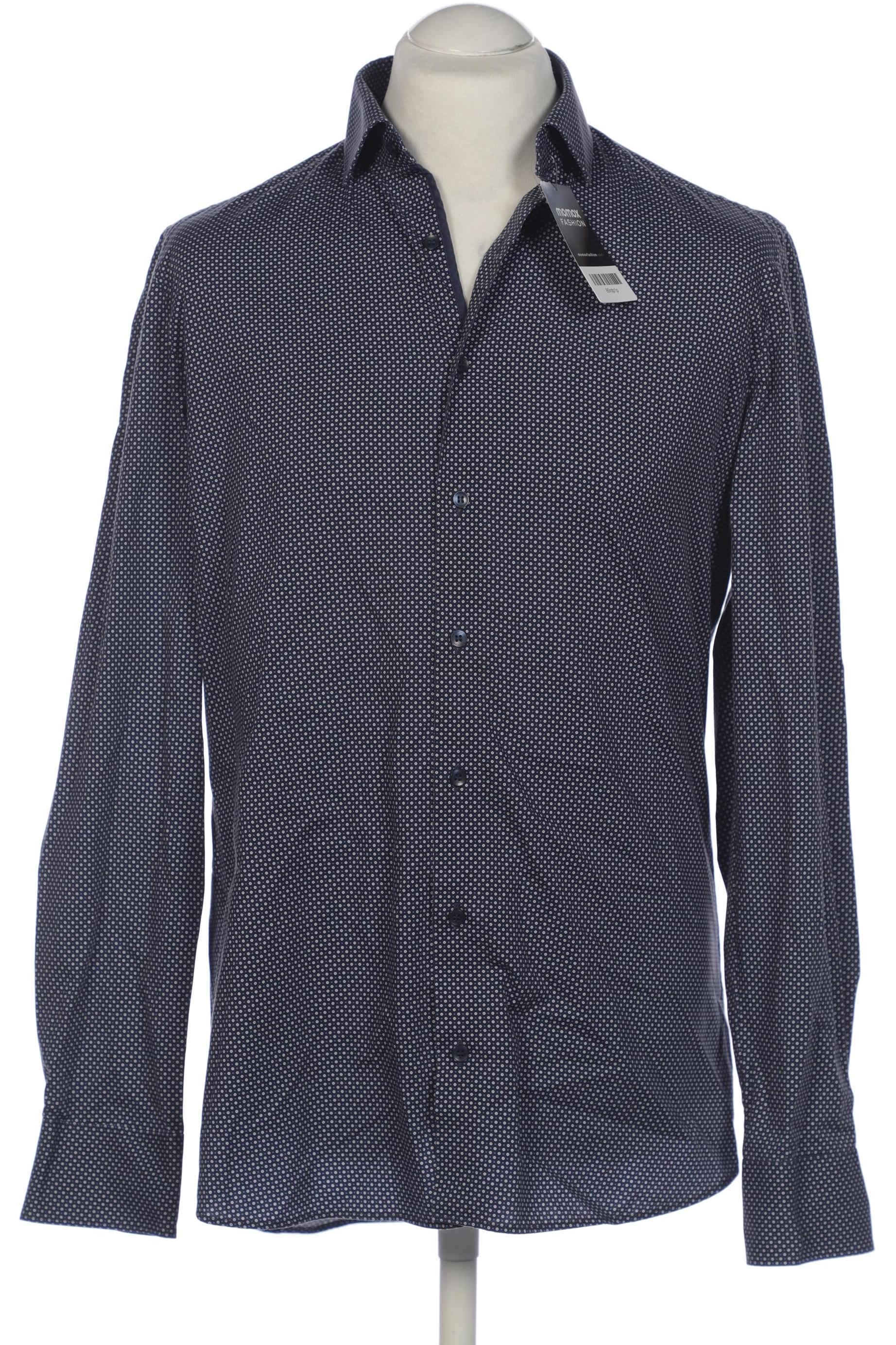 

Olymp Herren Hemd, marineblau, Gr. 52