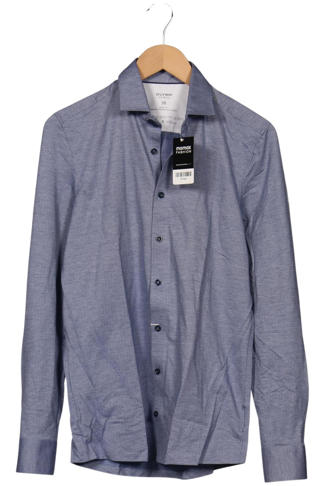 

Olymp Herren Hemd, marineblau, Gr. 46
