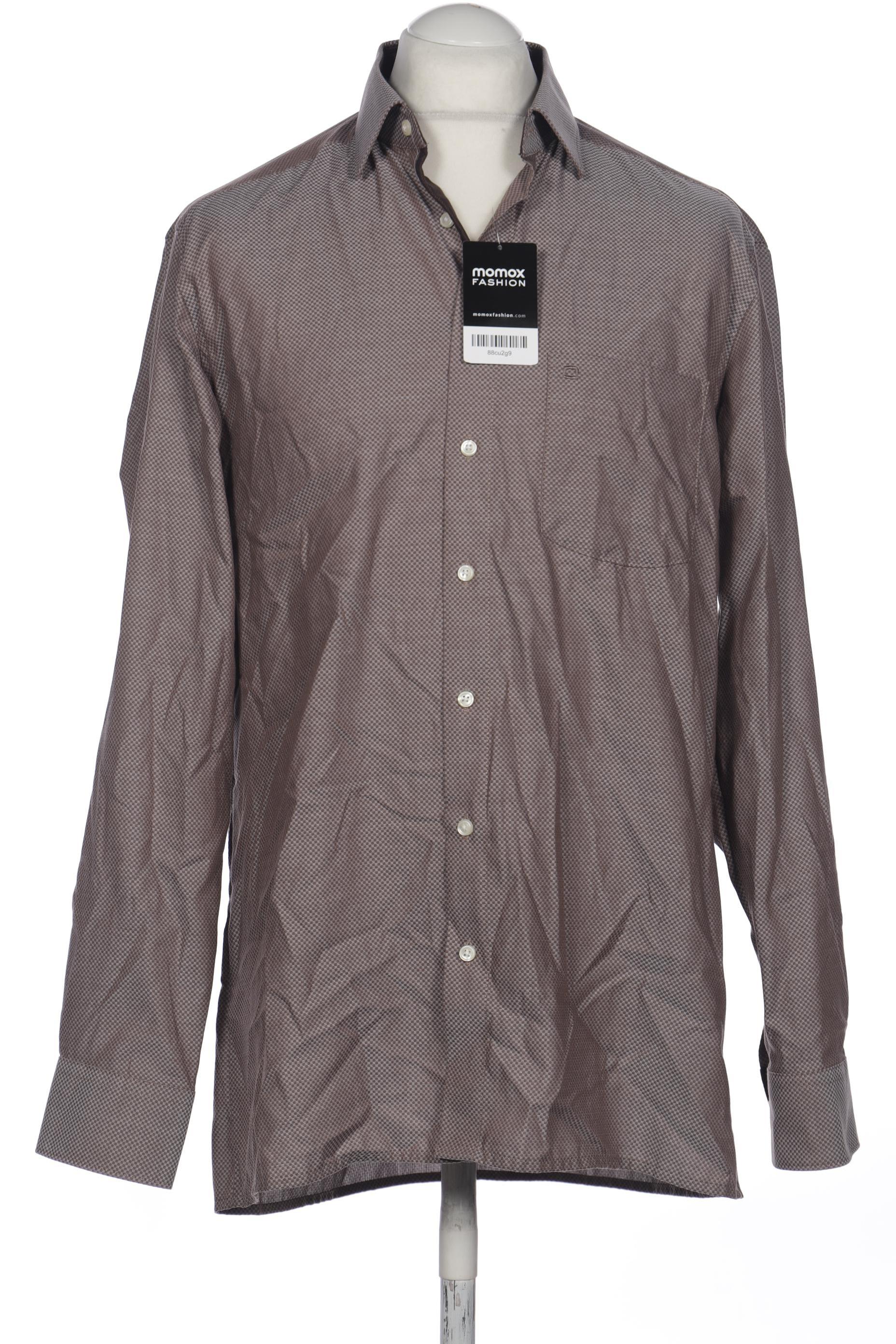 

Olymp Herren Hemd, braun, Gr. 52