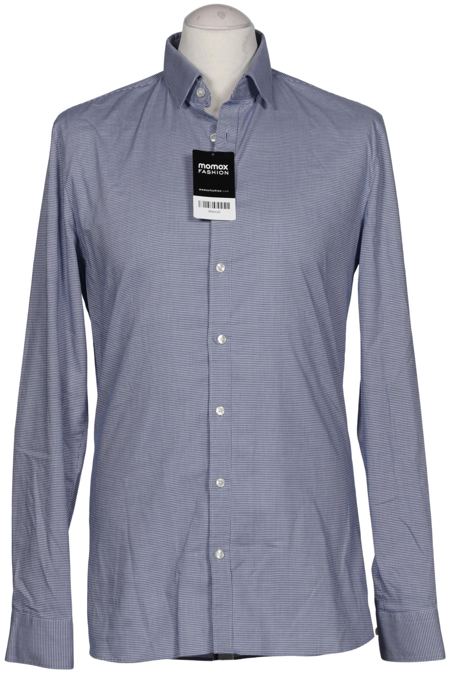 Thumbnail - Olymp Herren Hemd, blau, Gr. 50