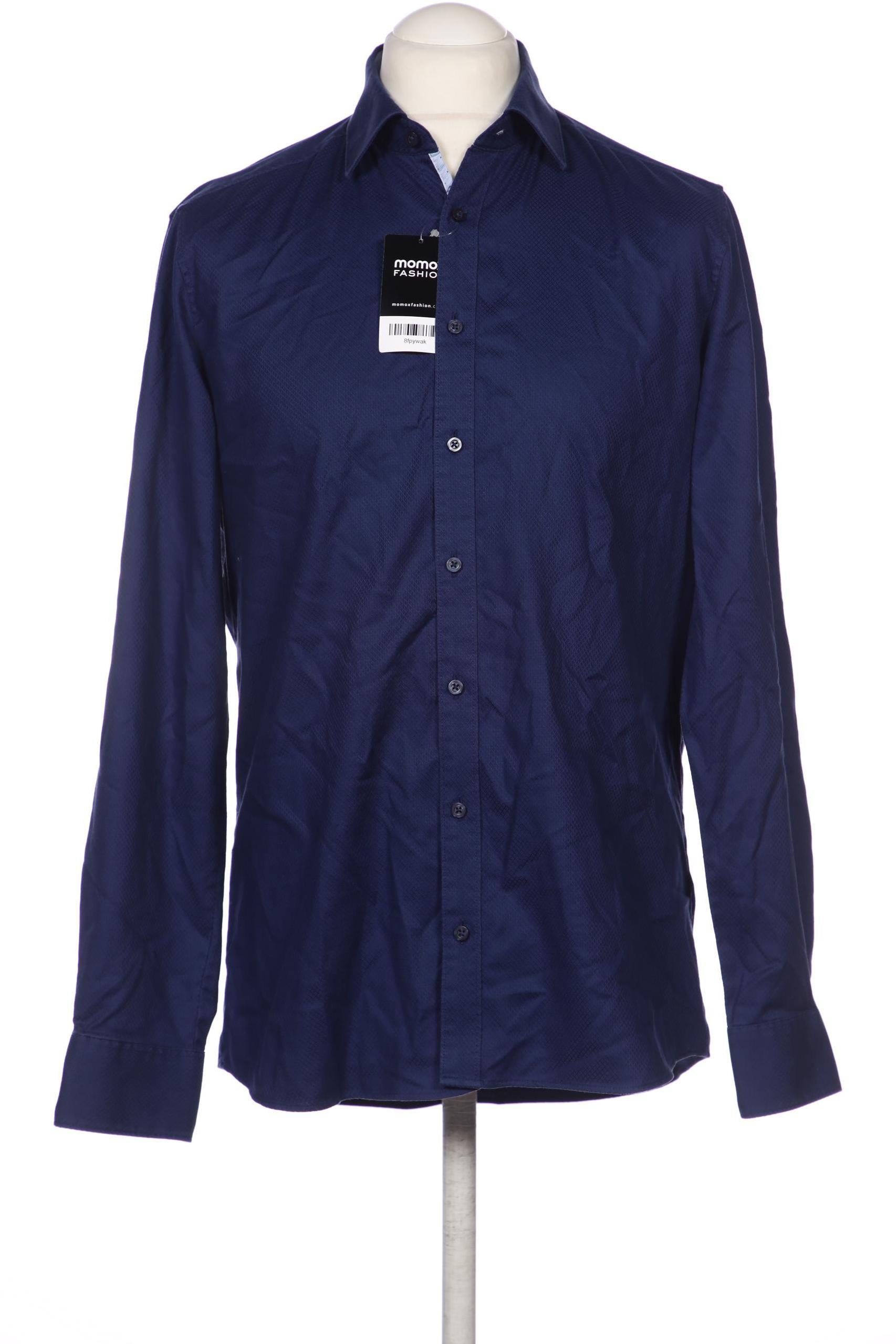 

Olymp Herren Hemd, marineblau