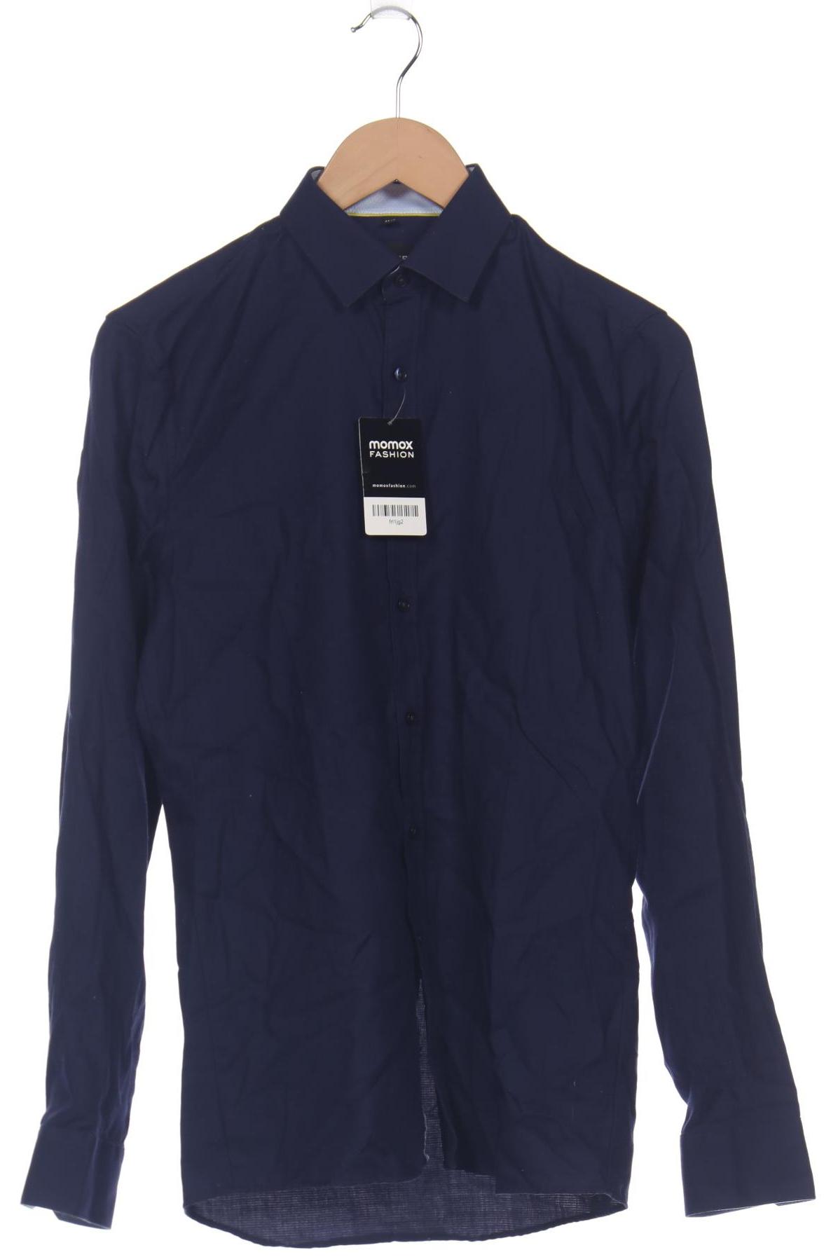 

Olymp Herren Hemd, marineblau, Gr. 44