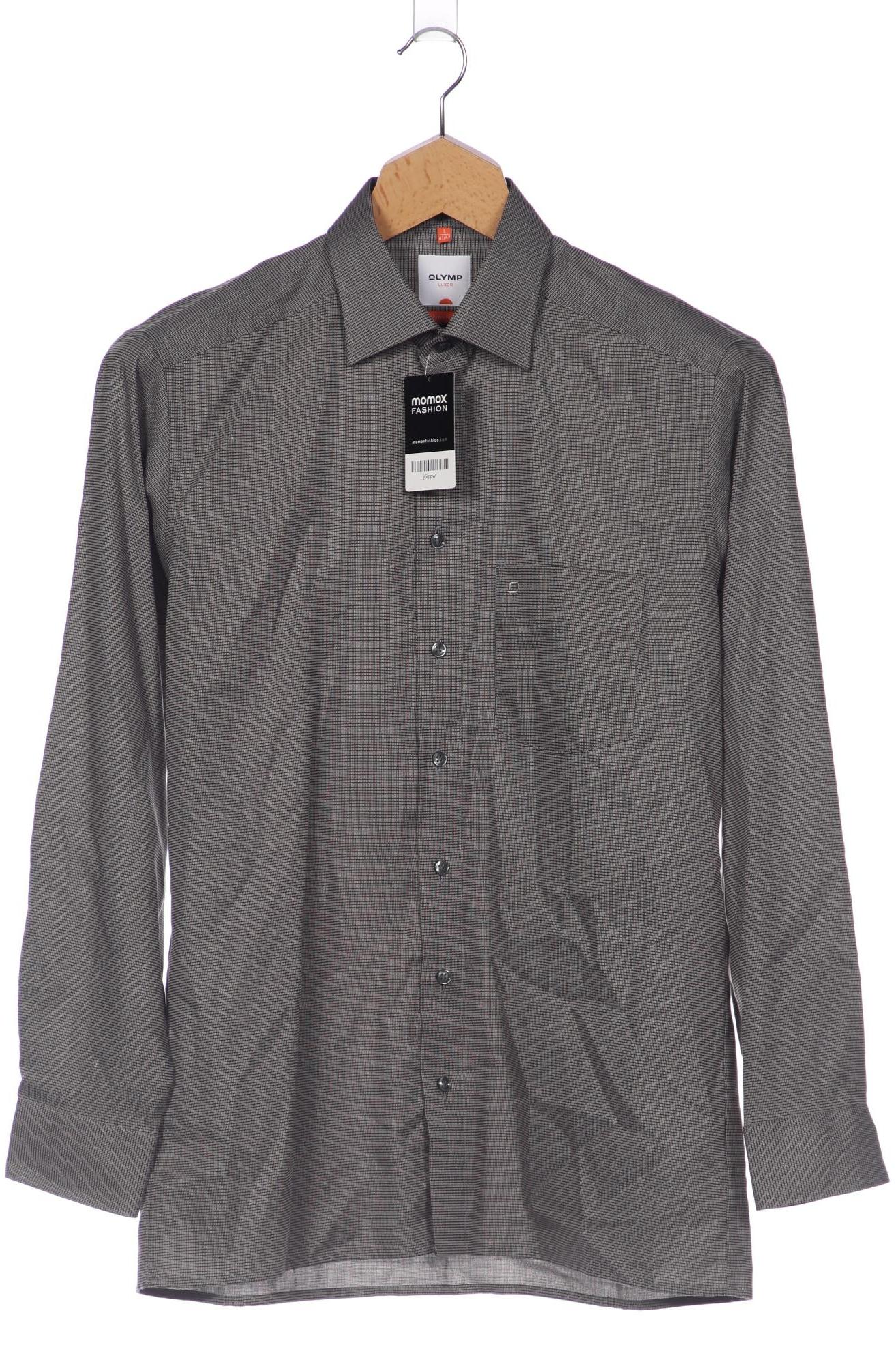 

Olymp Herren Hemd, grau, Gr. 52