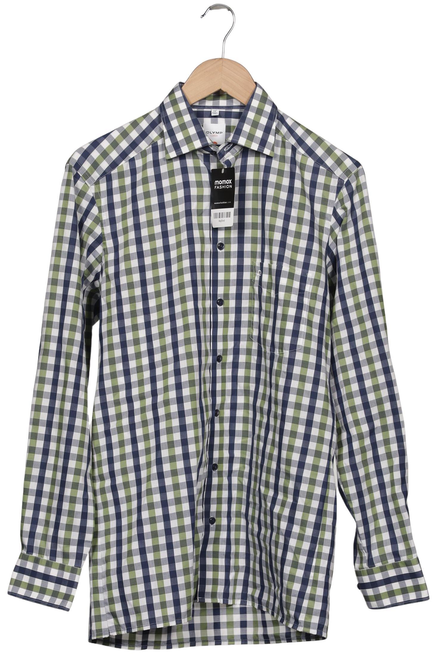 

Olymp Herren Hemd, marineblau, Gr. 46