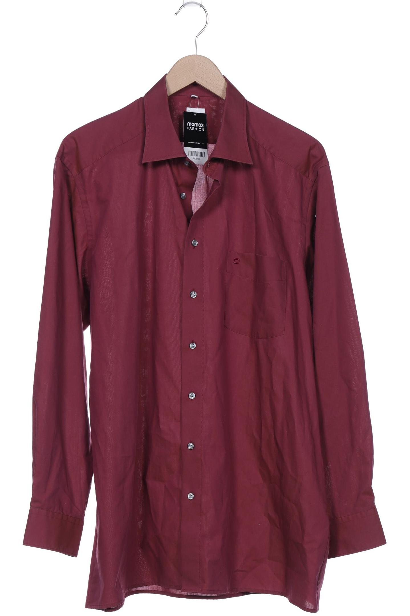 

Olymp Herren Hemd, bordeaux, Gr. 56
