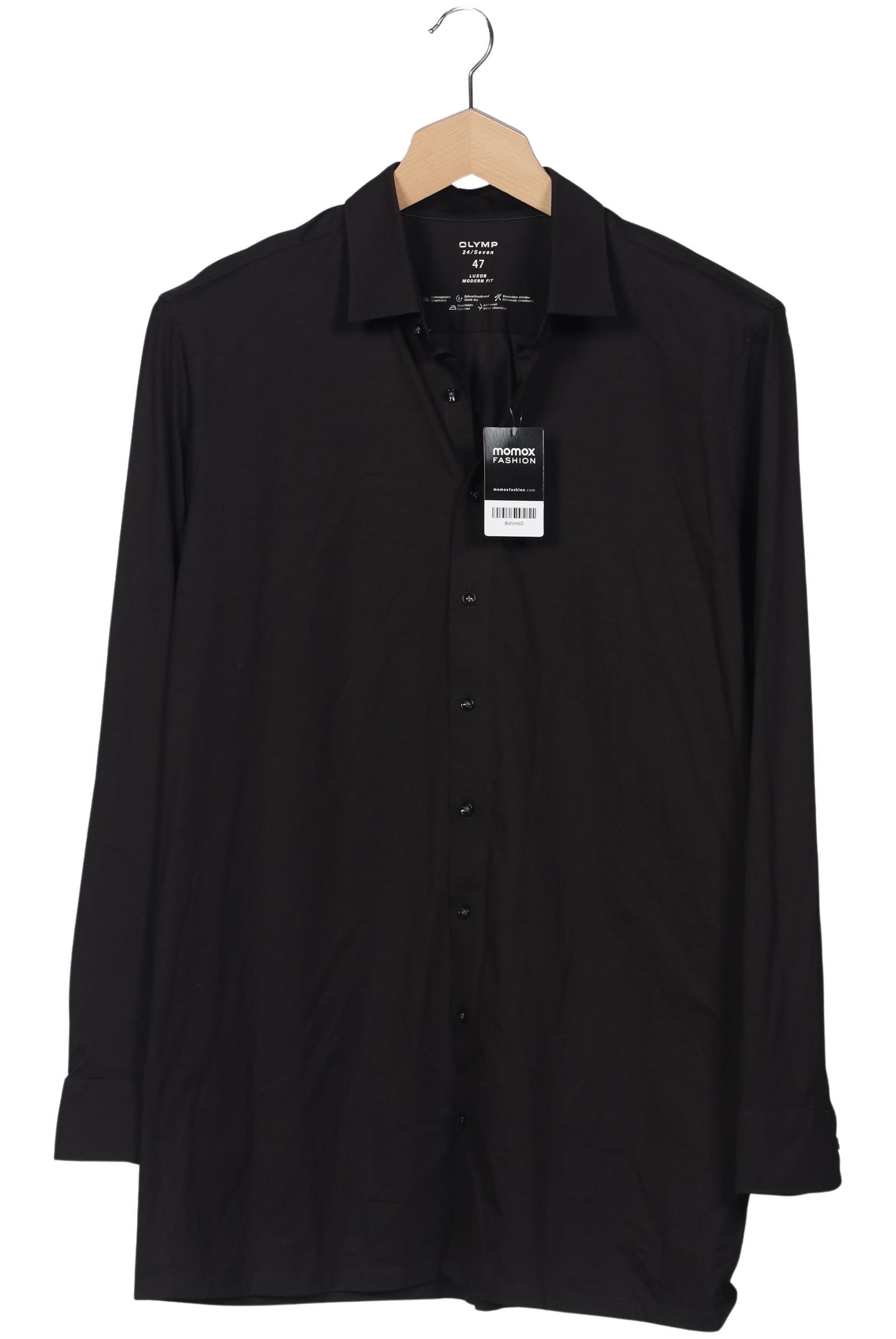 

Olymp Herren Hemd, schwarz, Gr. 58