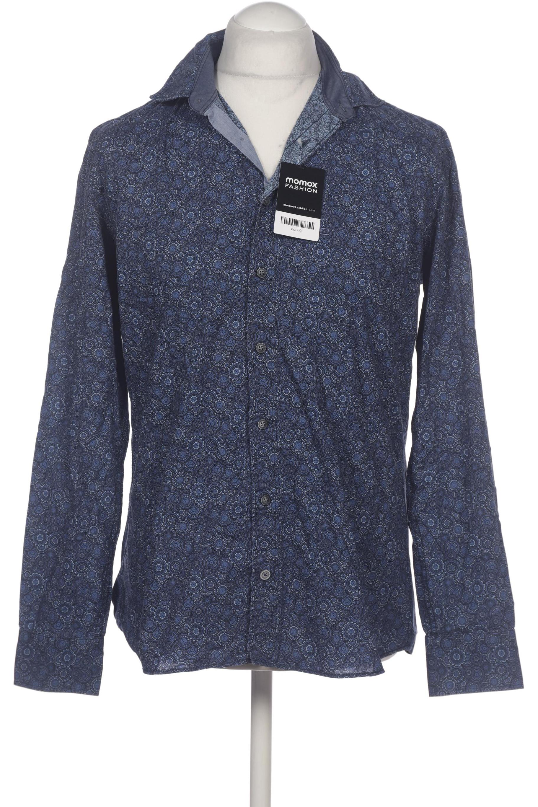 

Olymp Herren Hemd, marineblau, Gr. 48