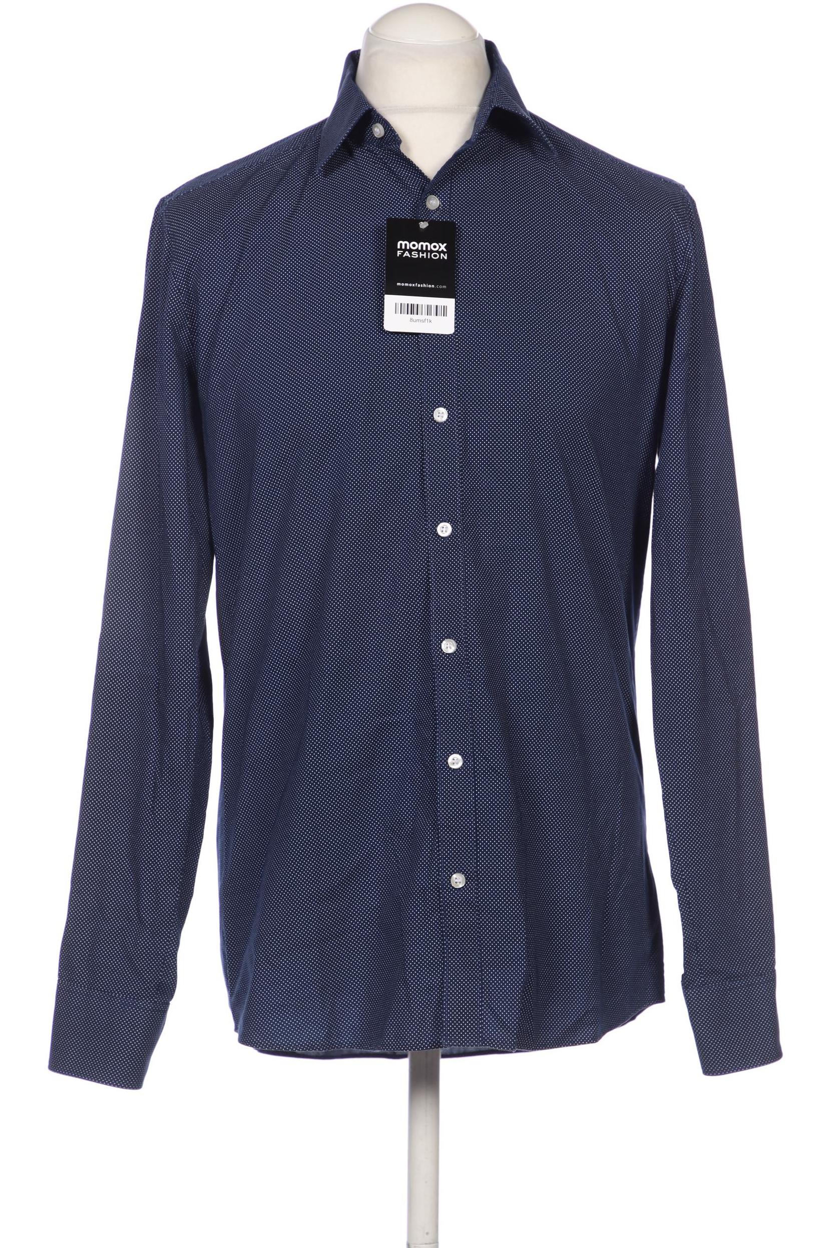 

Olymp Herren Hemd, blau, Gr. 52