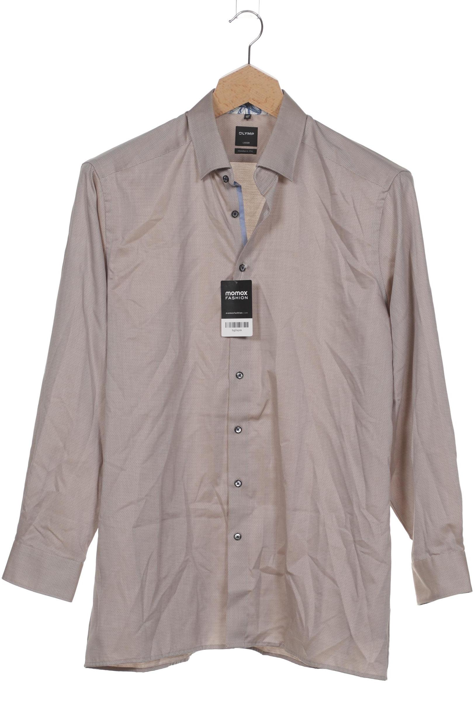 

Olymp Herren Hemd, beige, Gr. 56