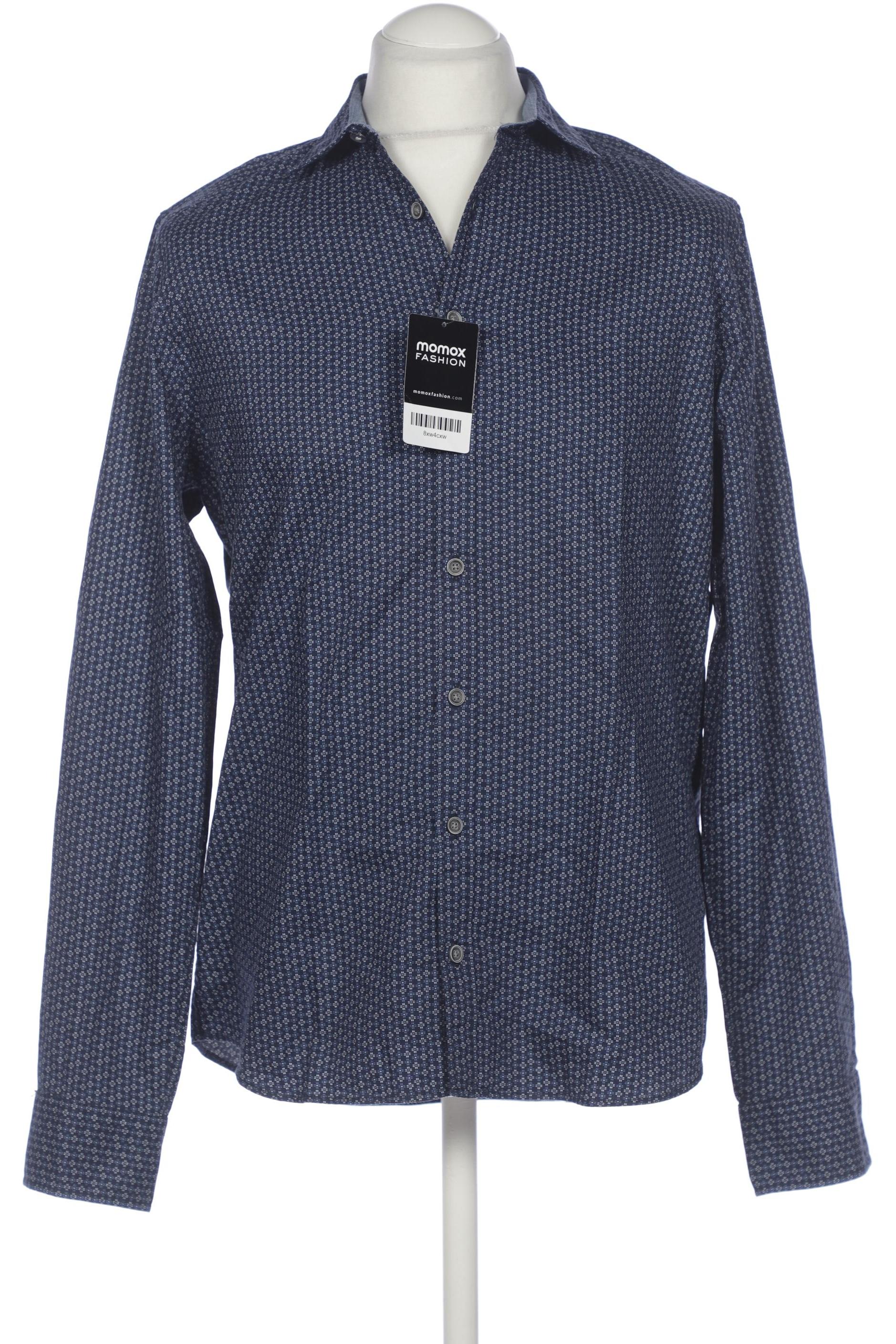 

Olymp Herren Hemd, marineblau, Gr. 52